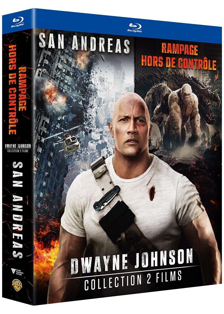 Product Image: Coffret dwayne johnson 2 films : rampage ; san andreas