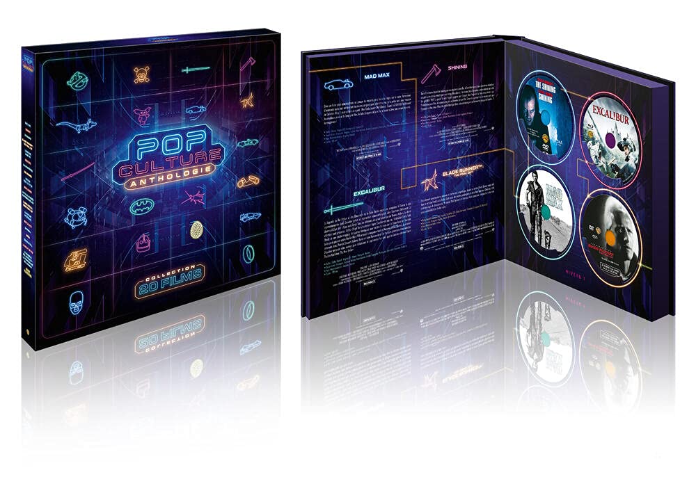 Coffret pop culture anthology 20 films Films