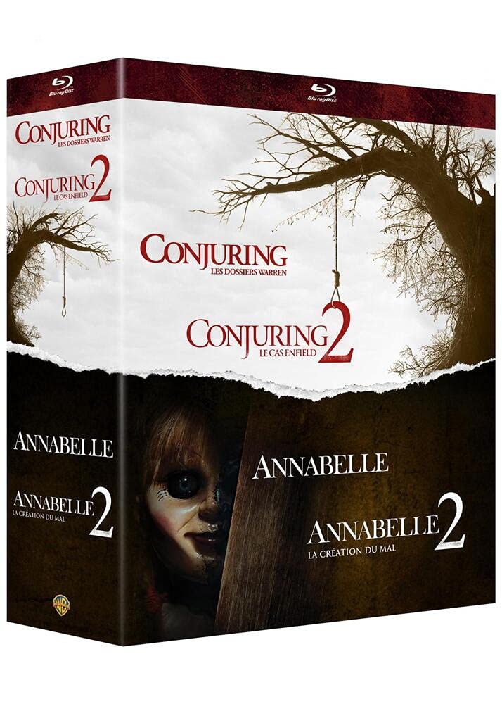 Warren - Collection de 4 films - Annabelle et Conjuring - Coffret Blu-Ray Films