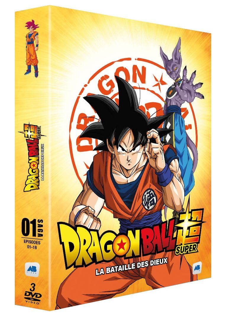 Coffret dragon ball super, vol. 1 : la bataille des dieux, épisodes 1 à 18 Movies