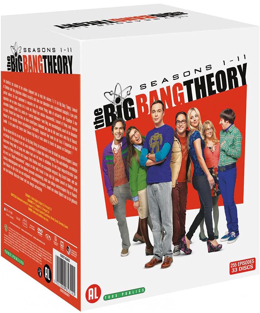The big bang theory, saisons 1 a 11, 255 épisodes Box sets