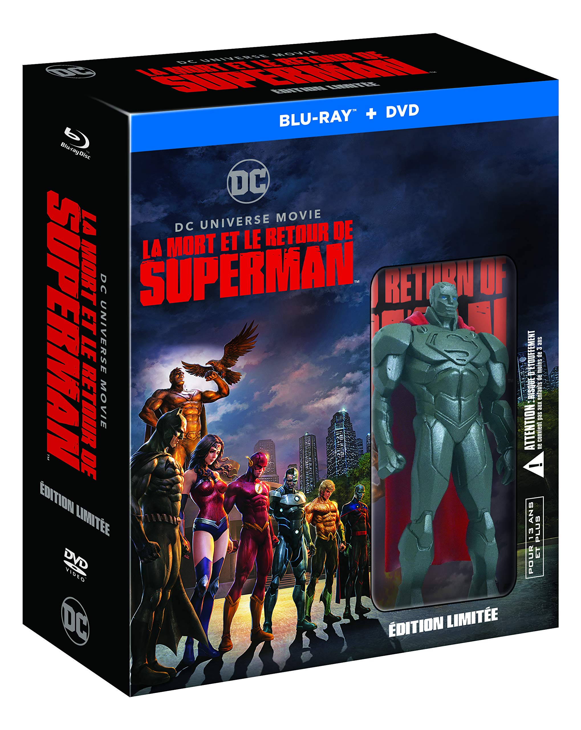 Coffret superman 2 films : la mort de superman ; le retour de superman Films