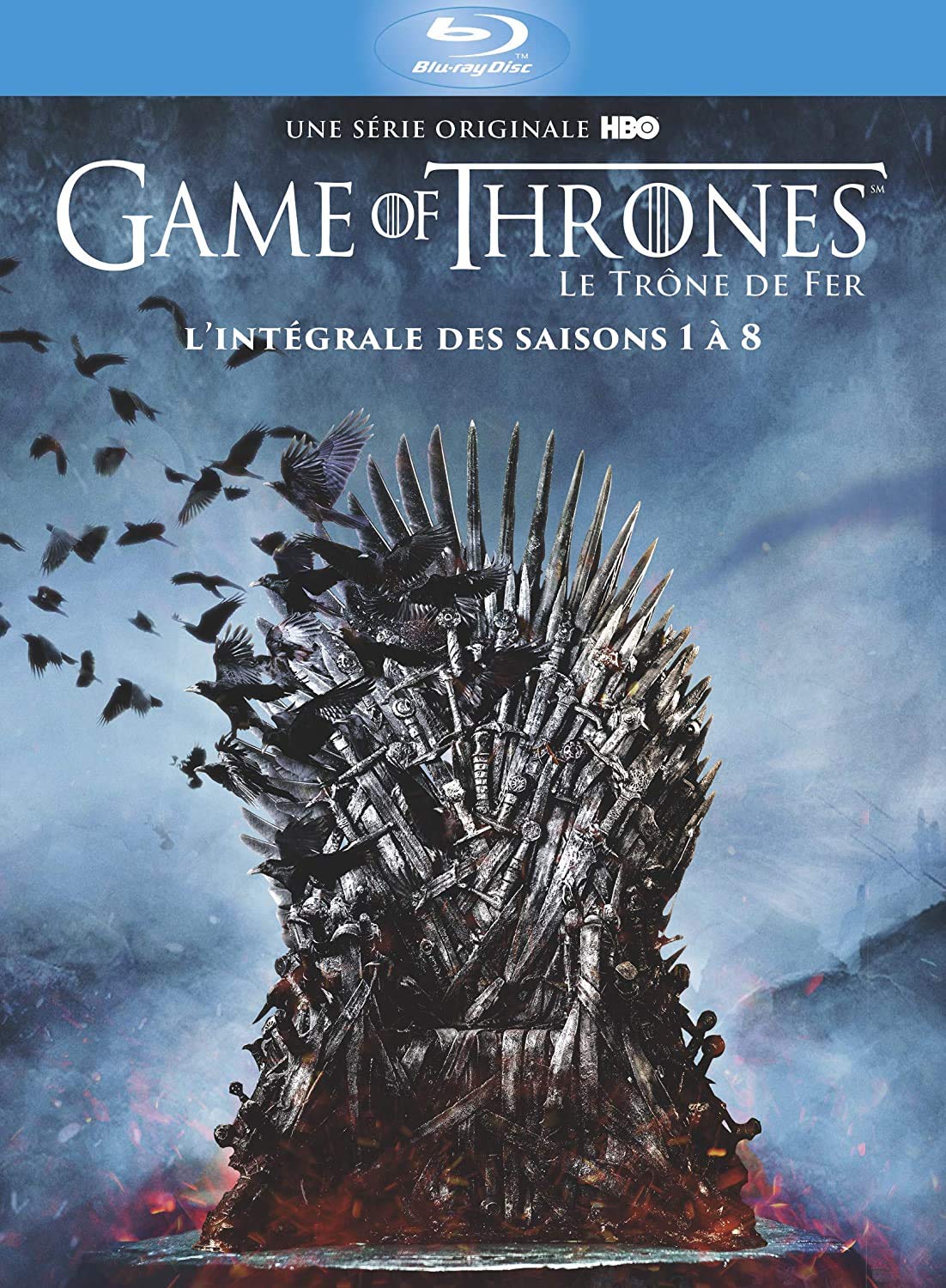 Coffret collector Blu-ray Game of Thrones L'intégrale des Saisons 1 à 8 Edition Spéciale (Inclus un Livret Photos + 4 Disques Bonus) Movies