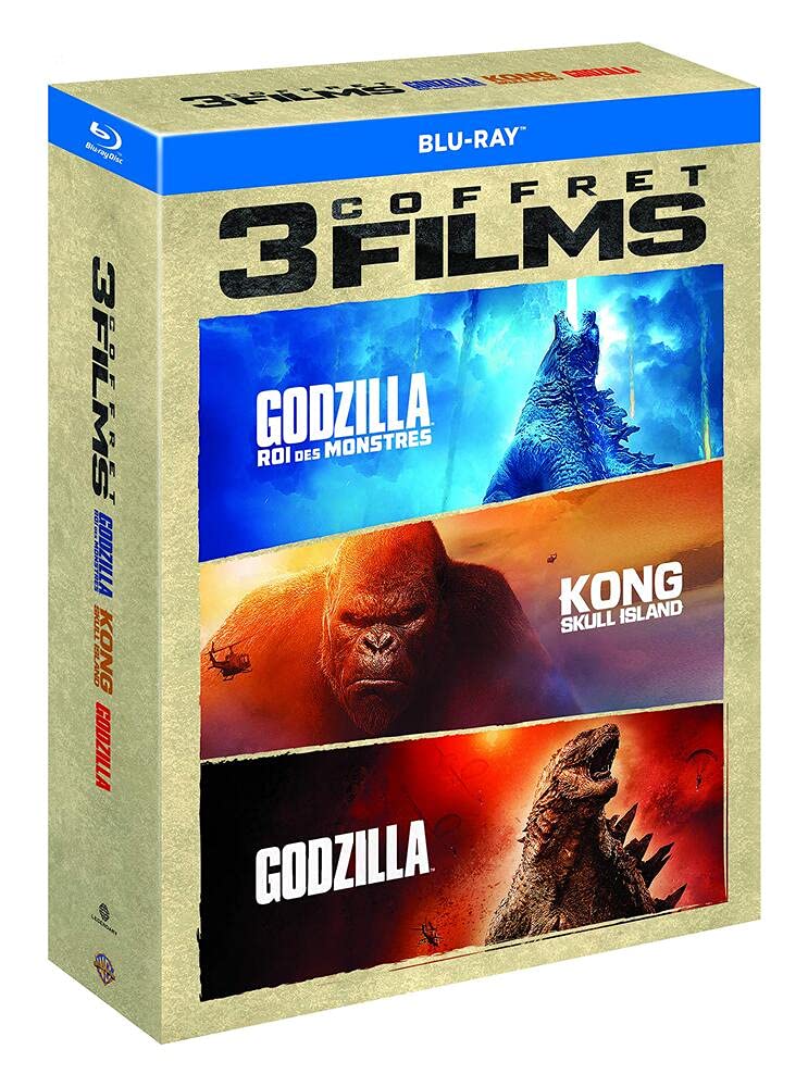 Godzilla: King of the Monsters + Kong: Skull Island + Godzilla ( Godzilla: King of the Monsters / Kong: Skull Island / Godzilla ) (Blu-Ray) Movies