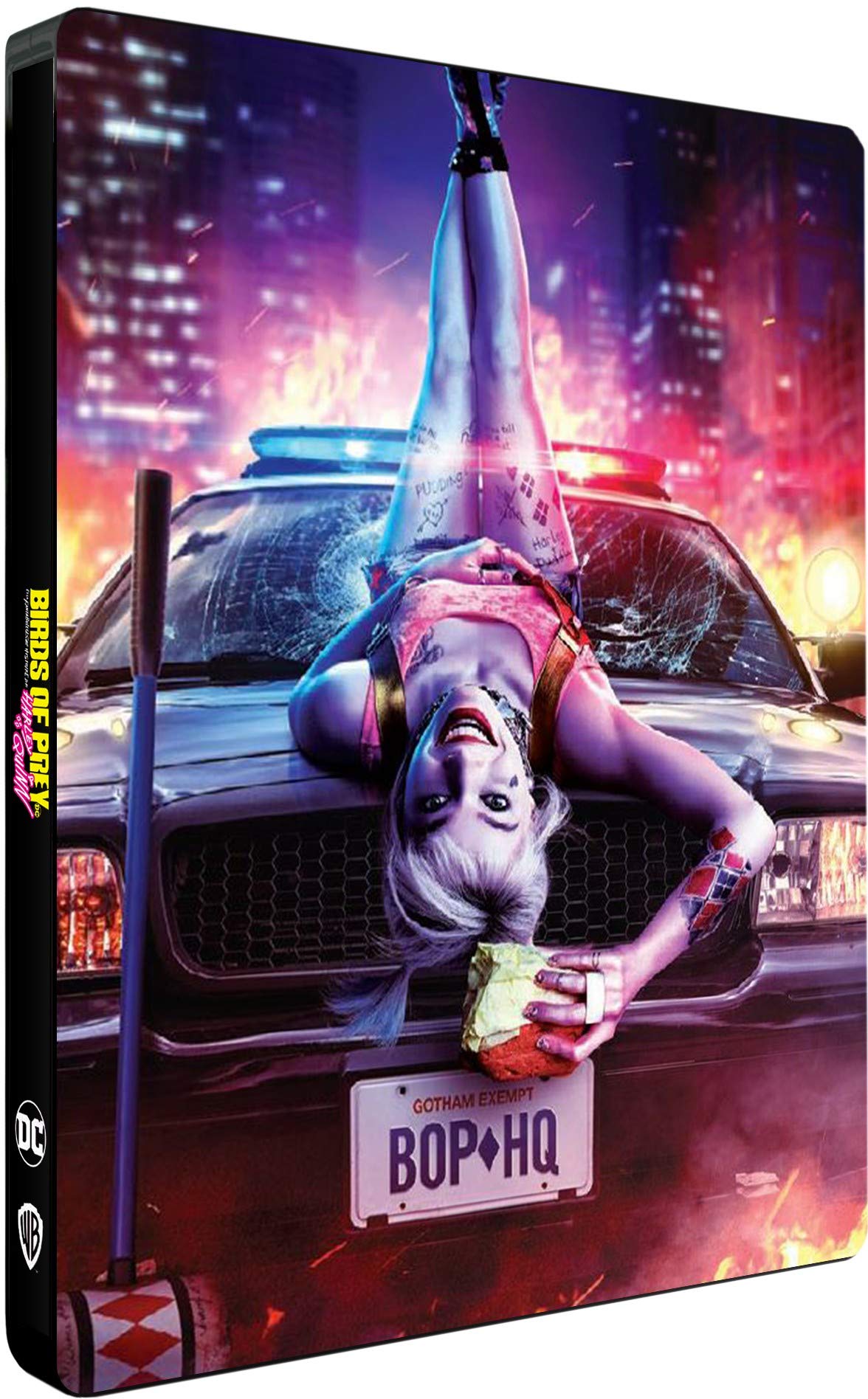 Birds of prey et la fantabuleuse histoire de harley quinn (2020) - steelbook 4k uhd + blu-ray Movies