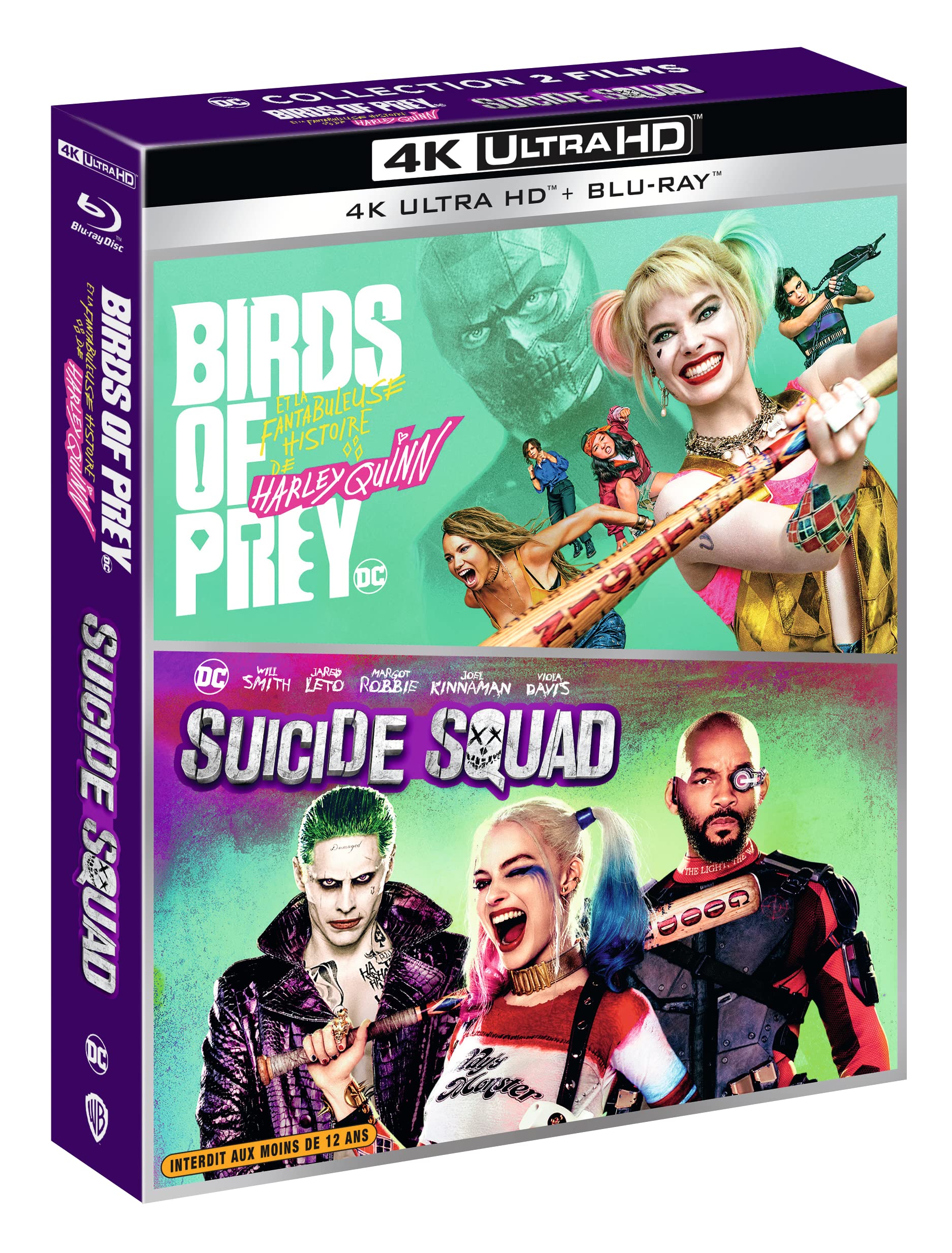 Birds of prey et la fantabuleuse histoire de harley quinn + suicide squad 4k ultra hd Movies