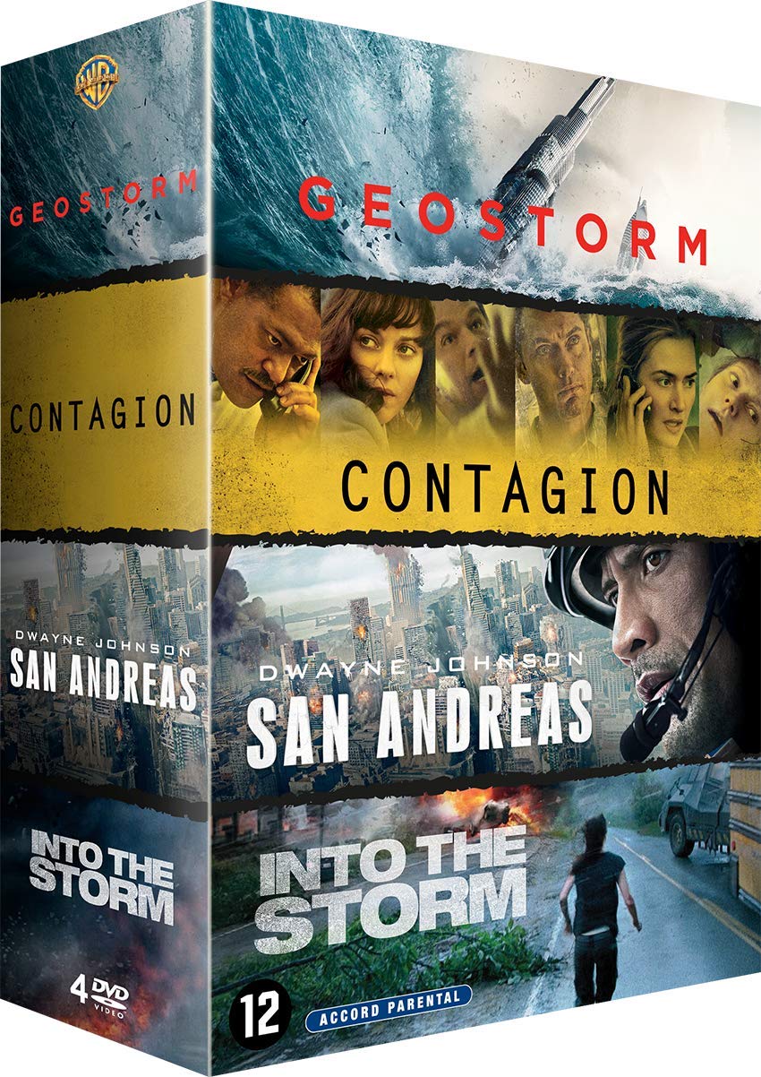 Product Image: Contagion + geostorm + san andreas + into the storm