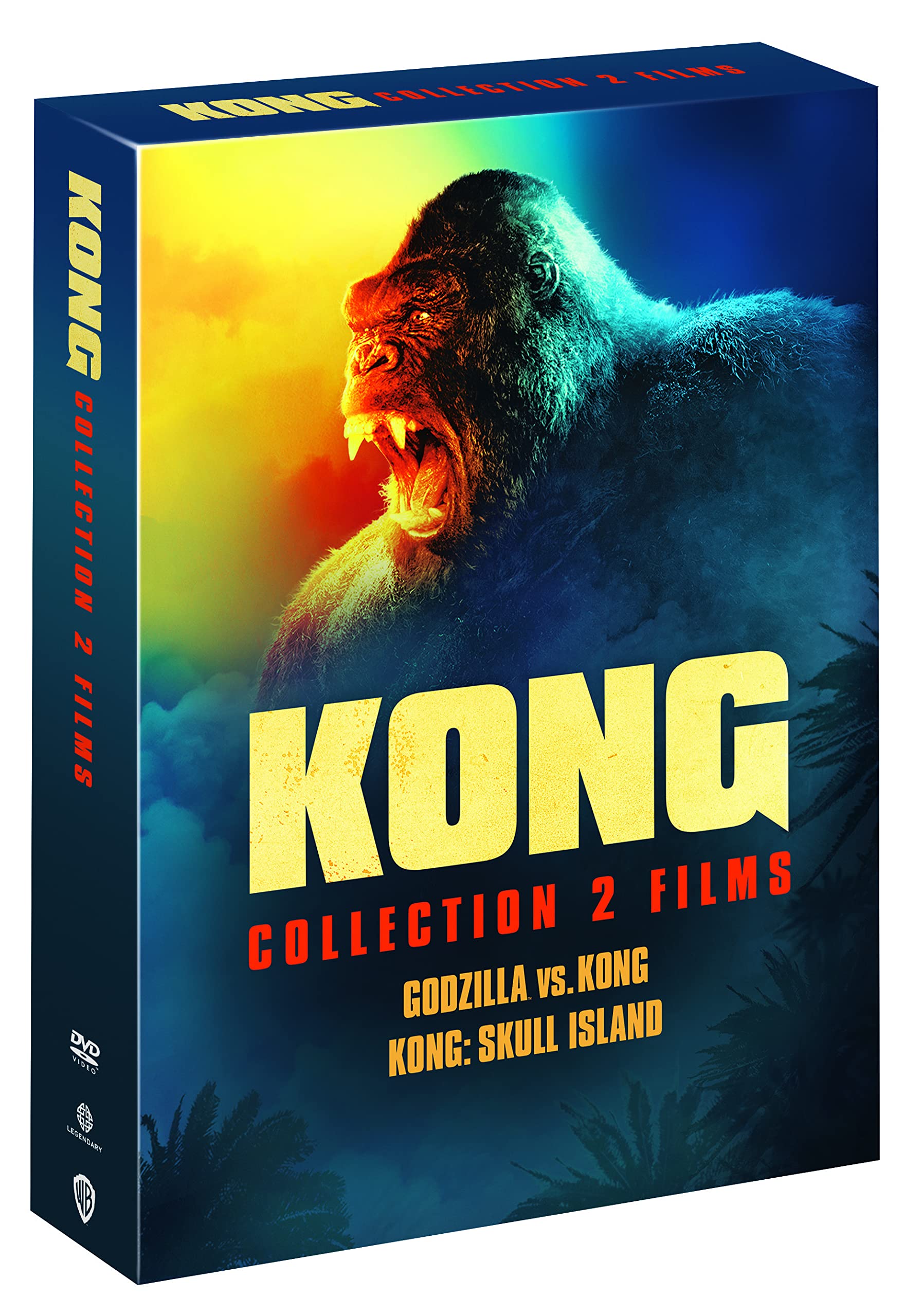 Kong: Skull Island + Godzilla vs Kong dvd