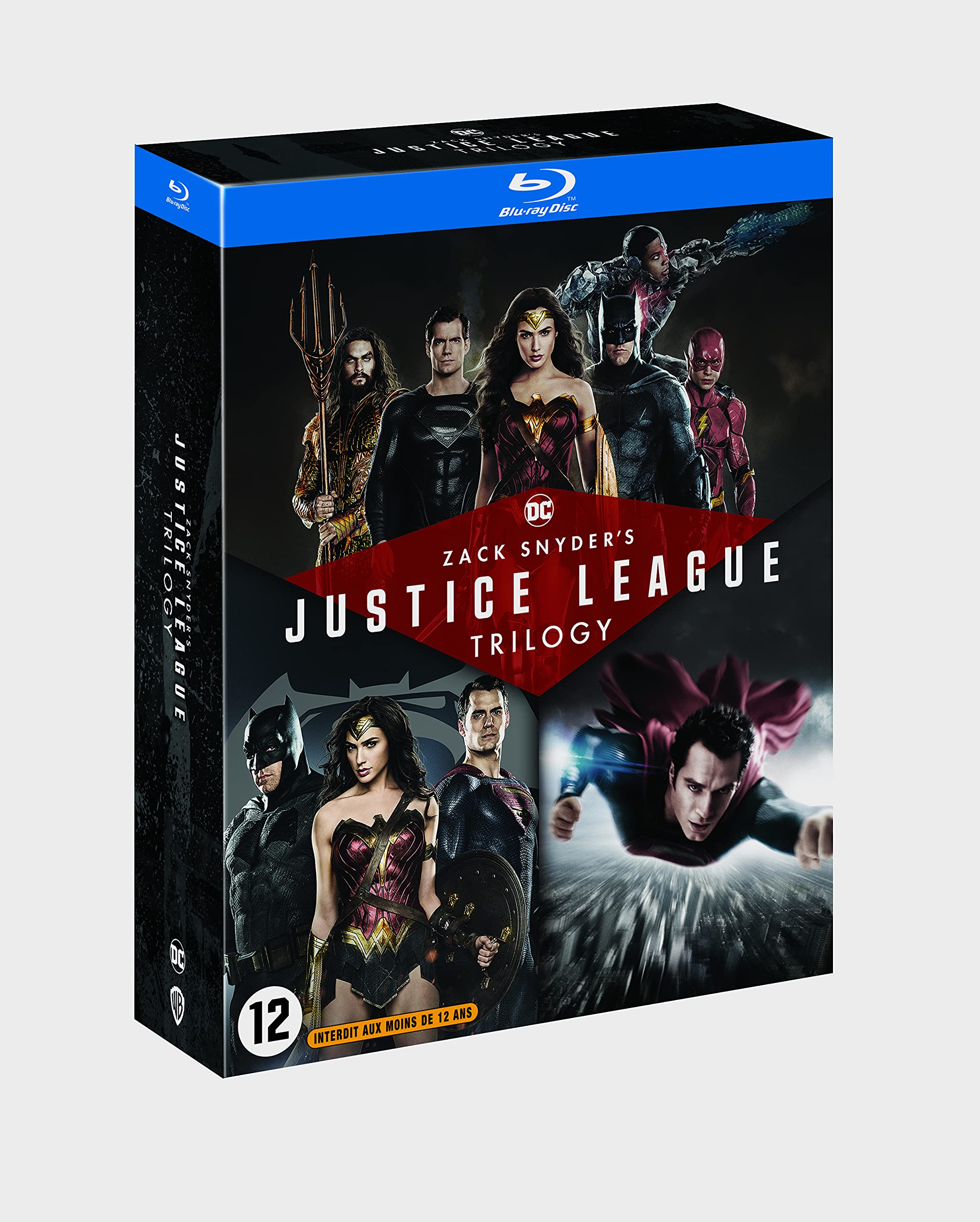 Trilogie Zack Snyder : Man of Steel + Batman v Superman + Justice League Movies