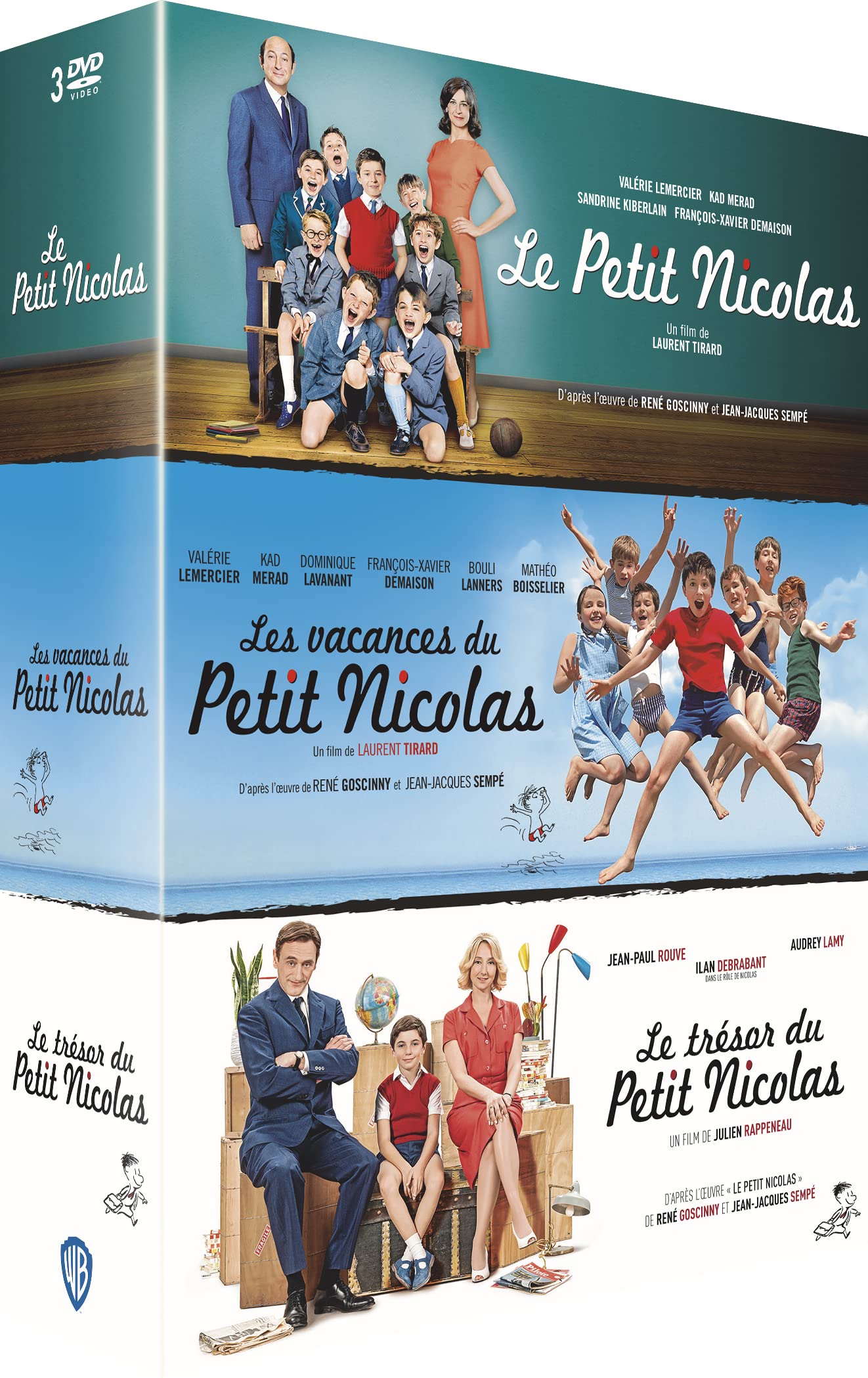 Le Petit Nicolas : Coffret 3 Films dvd
