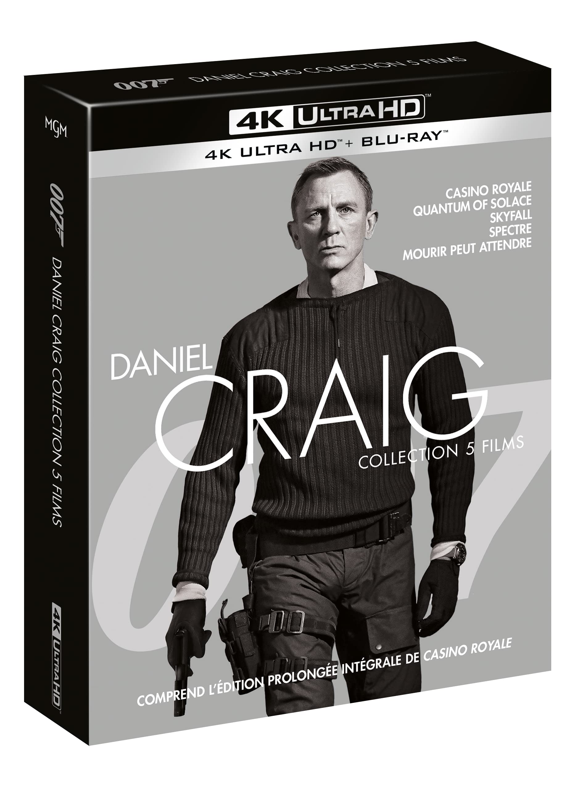 James bond 007 / daniel craig - 5 films 4k ultra hd Films