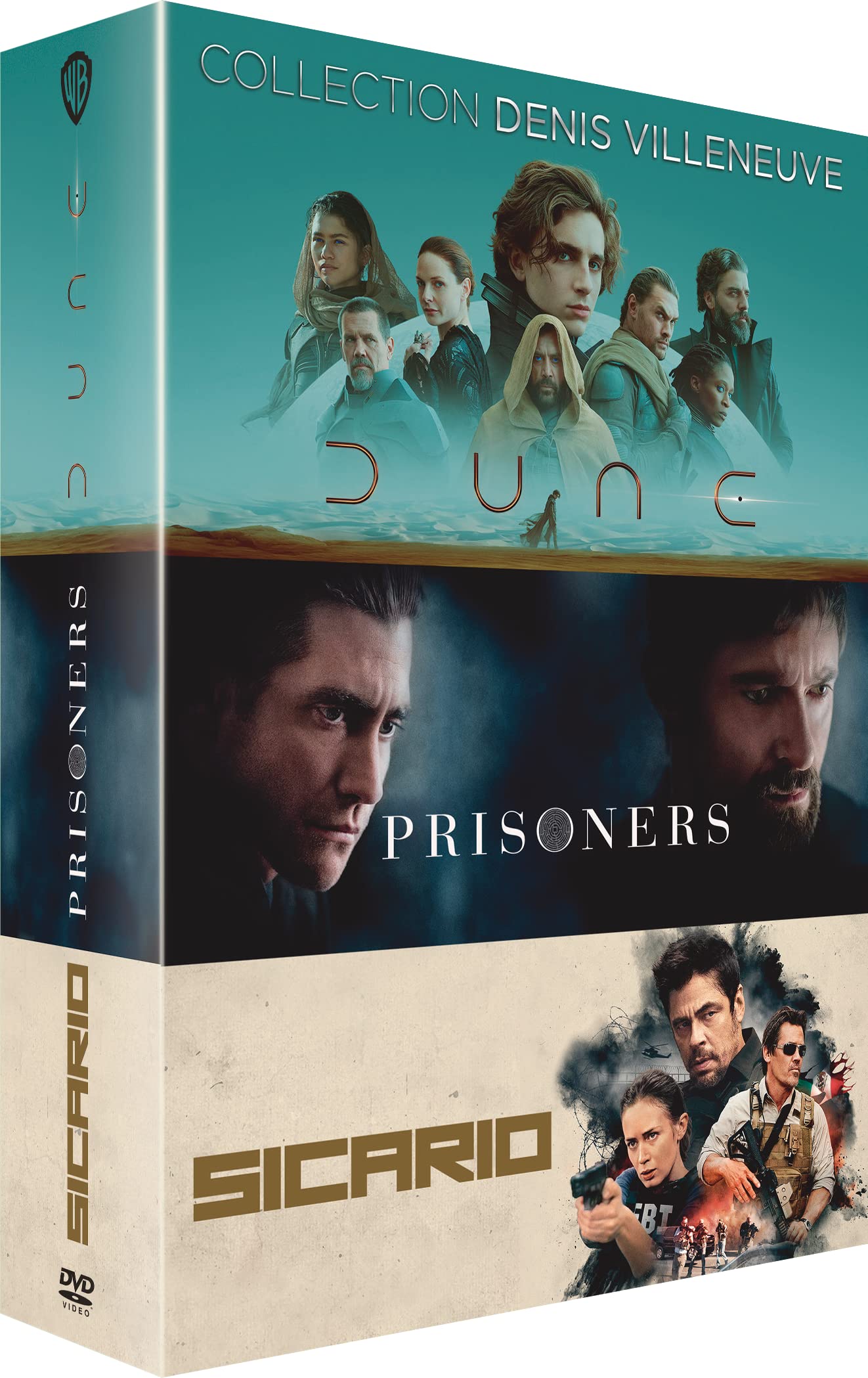 Denis villeneuve - 3 films : prisoners + sicario + dune Films