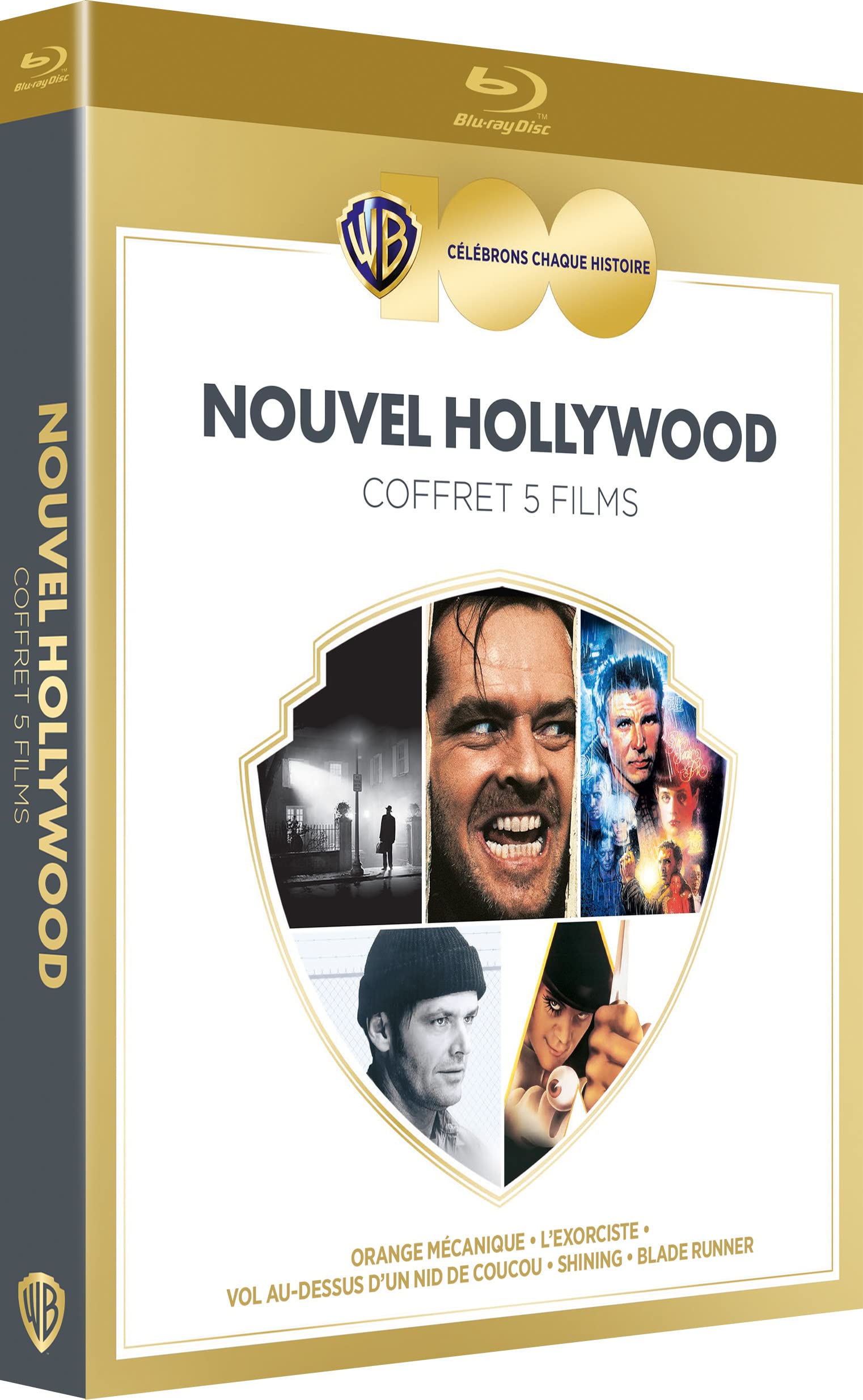 Coffret Warner 100 ans - Nouvel Hollywood : 5 films dvd