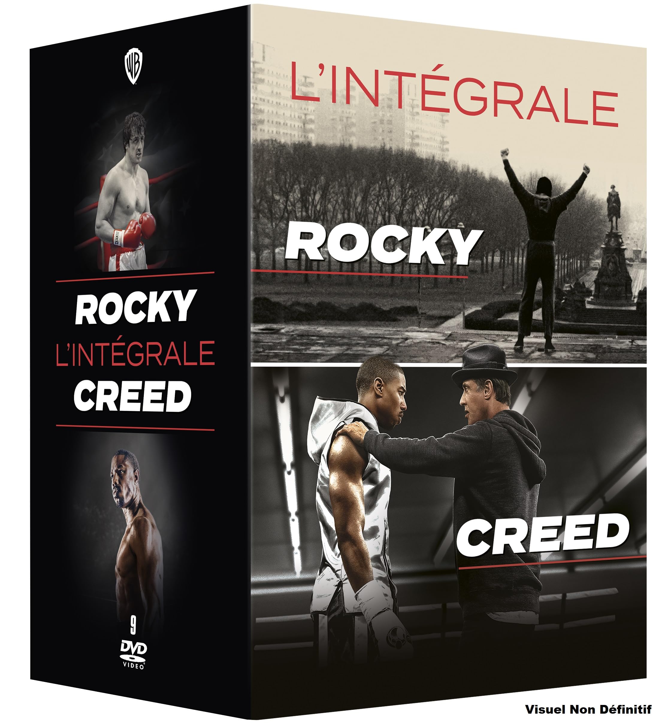 Rocky + Creed - L'intégrale 9 Films dvd