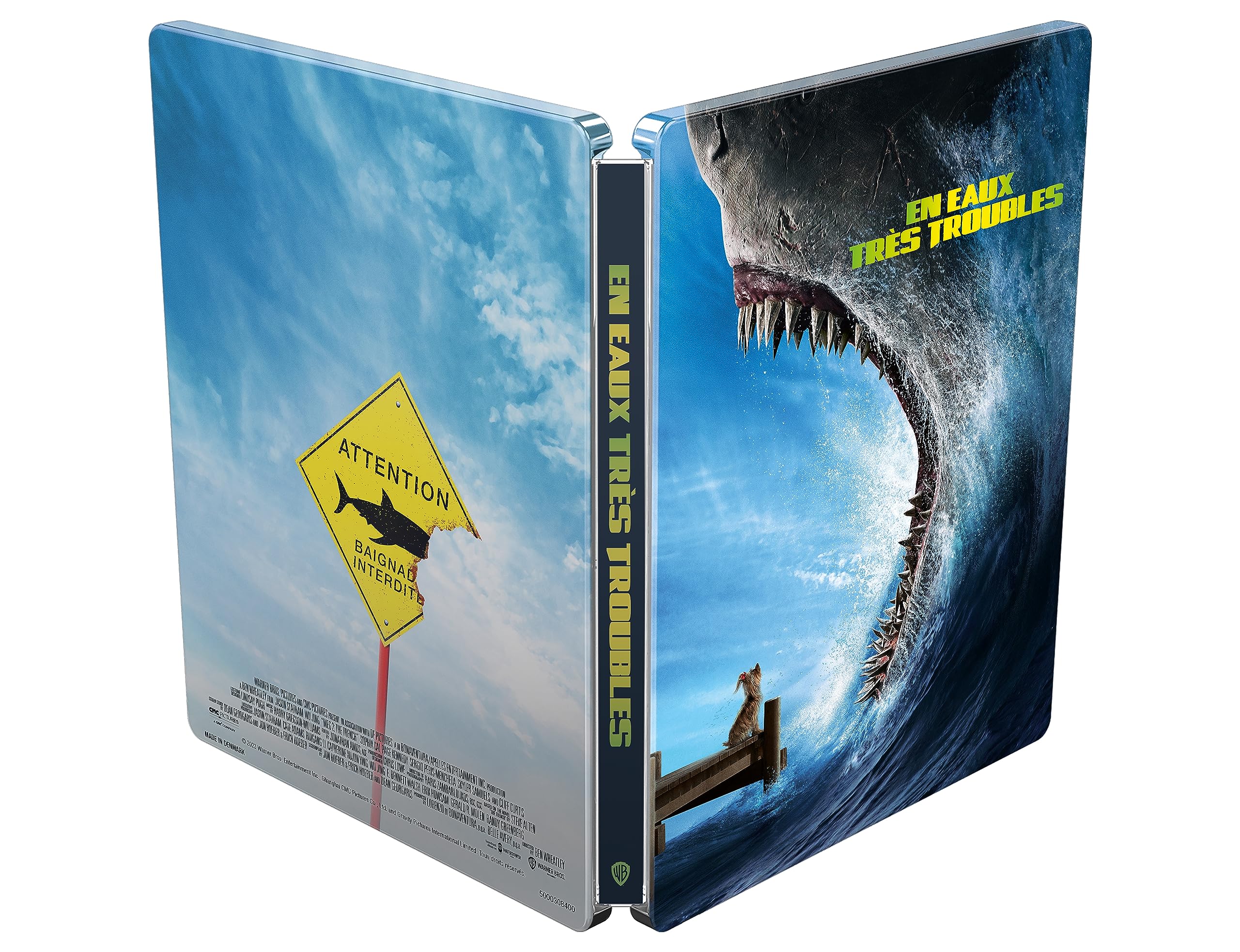 En eaux très troubles Steelbook Blu-ray 4K Ultra HD Films