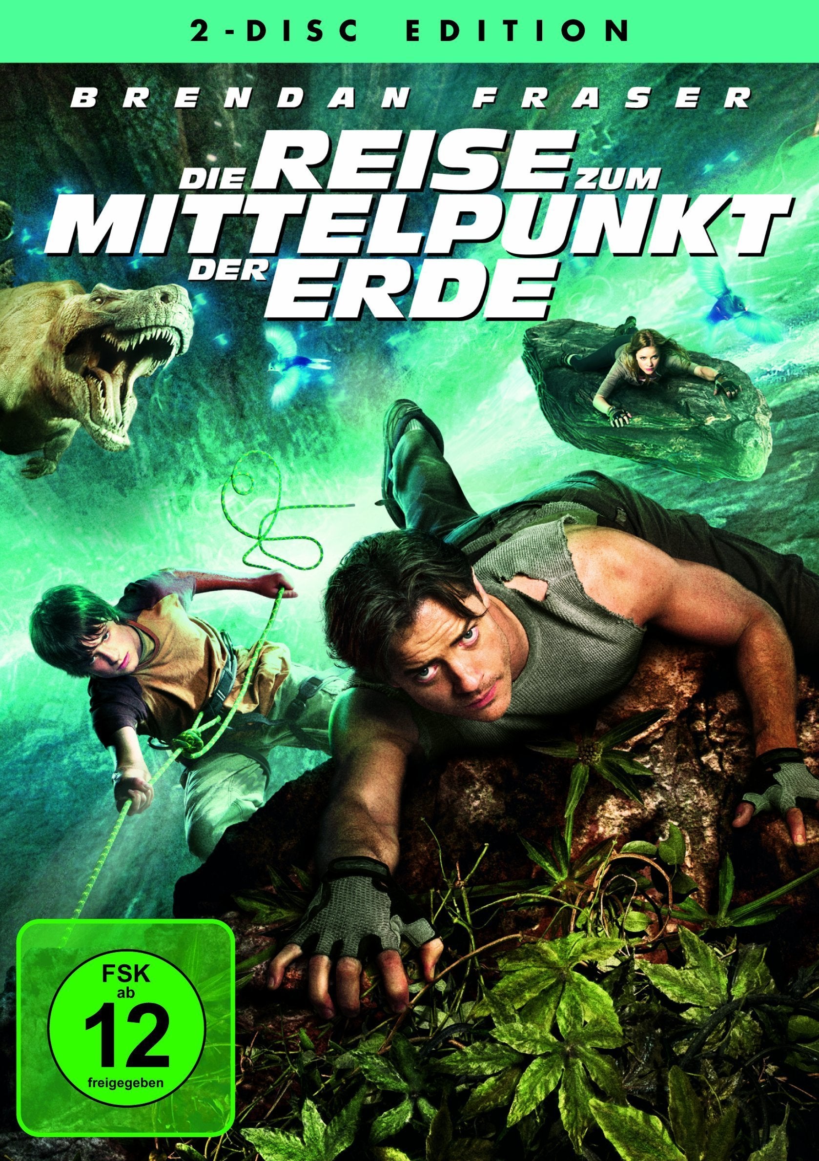 Die Reise zum Mittelpunkt der Erde (inkl. 3D-Version des Filmes und vier 3D-Brillen) Films