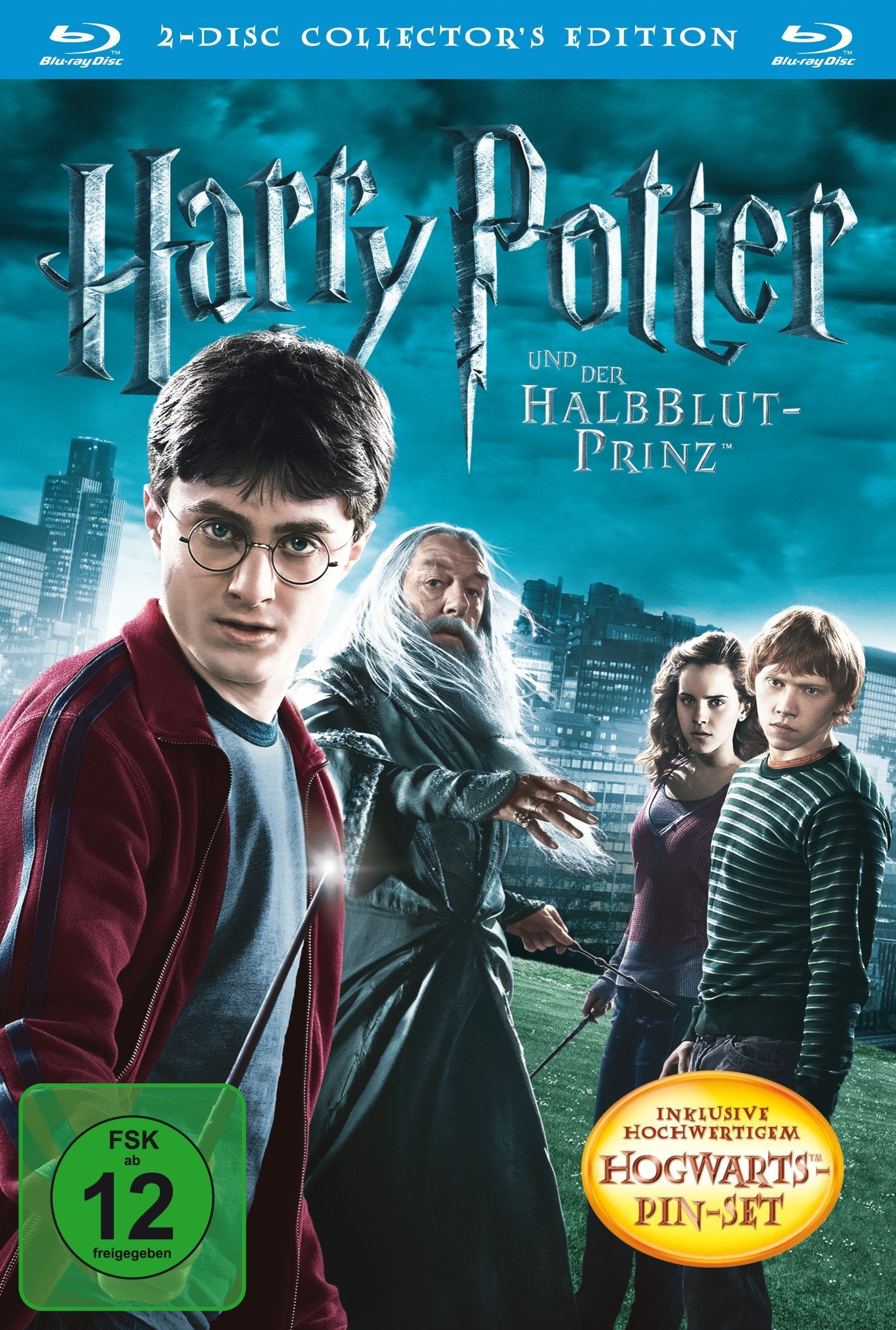 Harry Potter und der Halbblutprinz (Collector's Edition inkl. Hogwarts-Pin-Set) (2 Blu-rays) Films