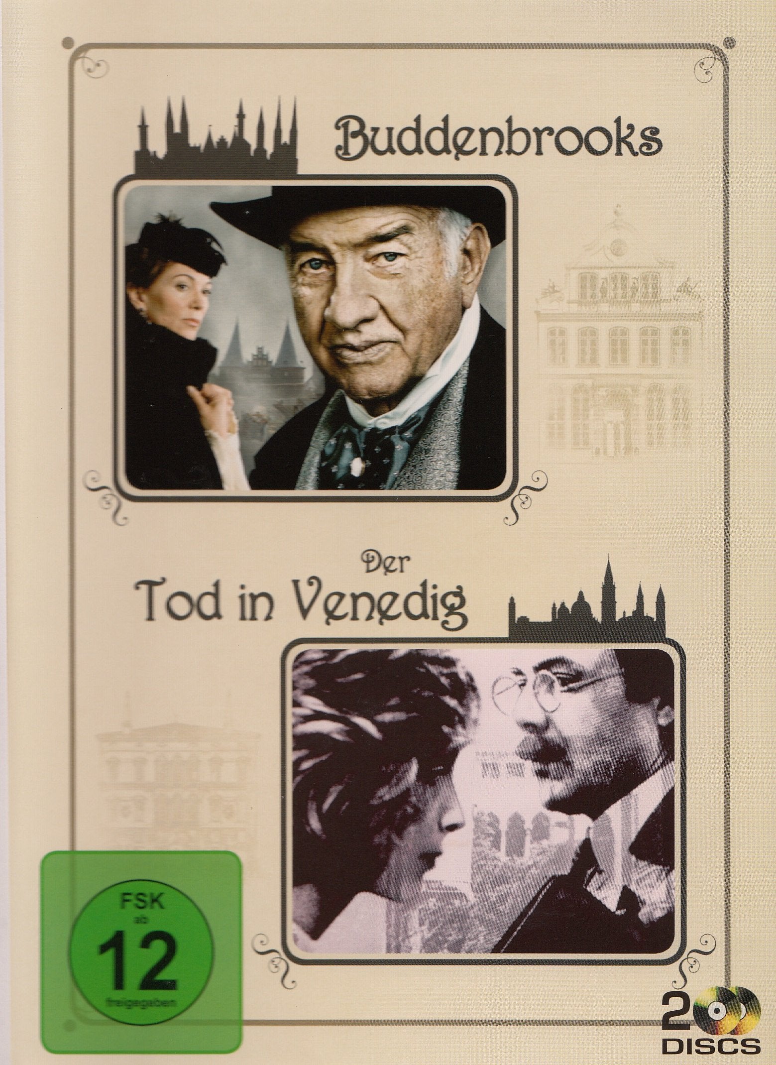 Thomas Mann : Der Tod in Venedig / Buddenbrooks - 2 DVD Set Films
