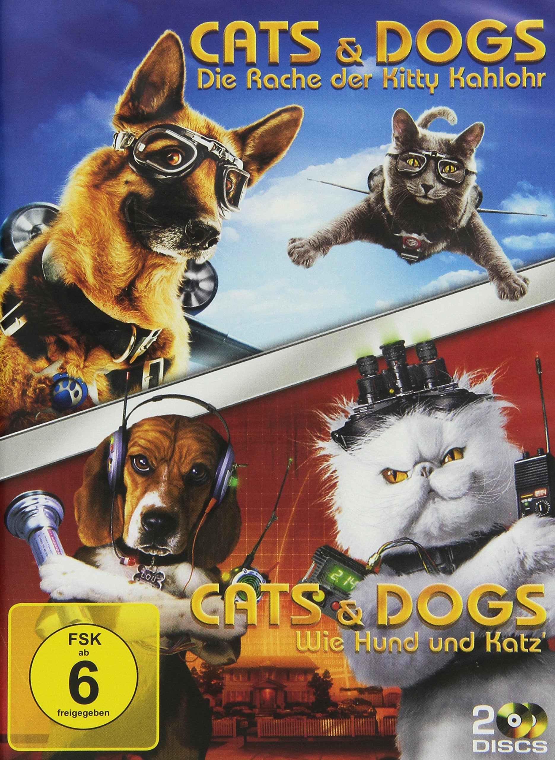 Cats & Dogs - Wie Hund und Katz / Cats & Dogs - Die Rache der Kitty Kahlohr Movies