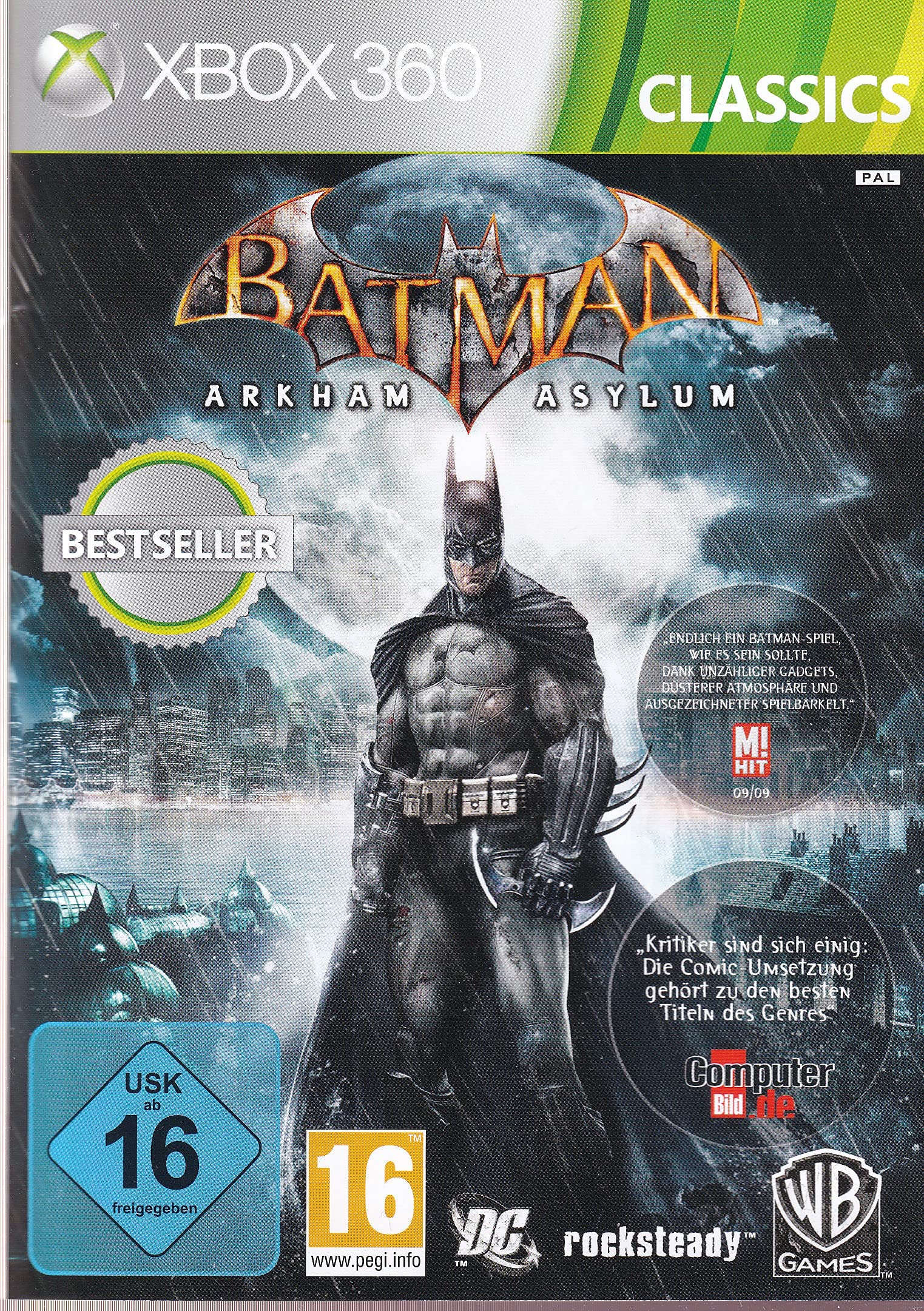 Batman: Arkham Asylum - classics Xbox 360