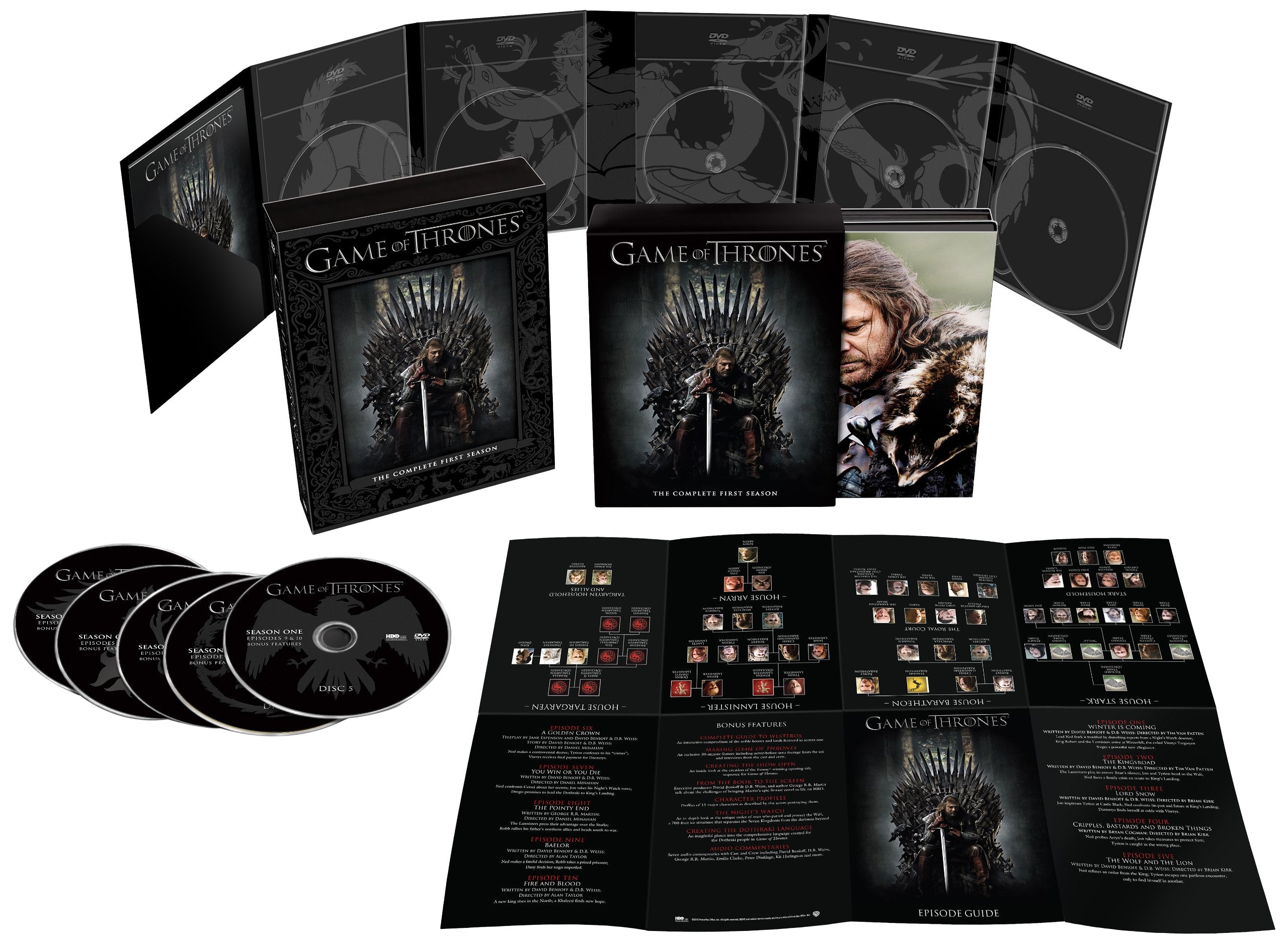 Game of Thrones - Die komplette erste Staffel (inkl. Fotobuch) Box sets