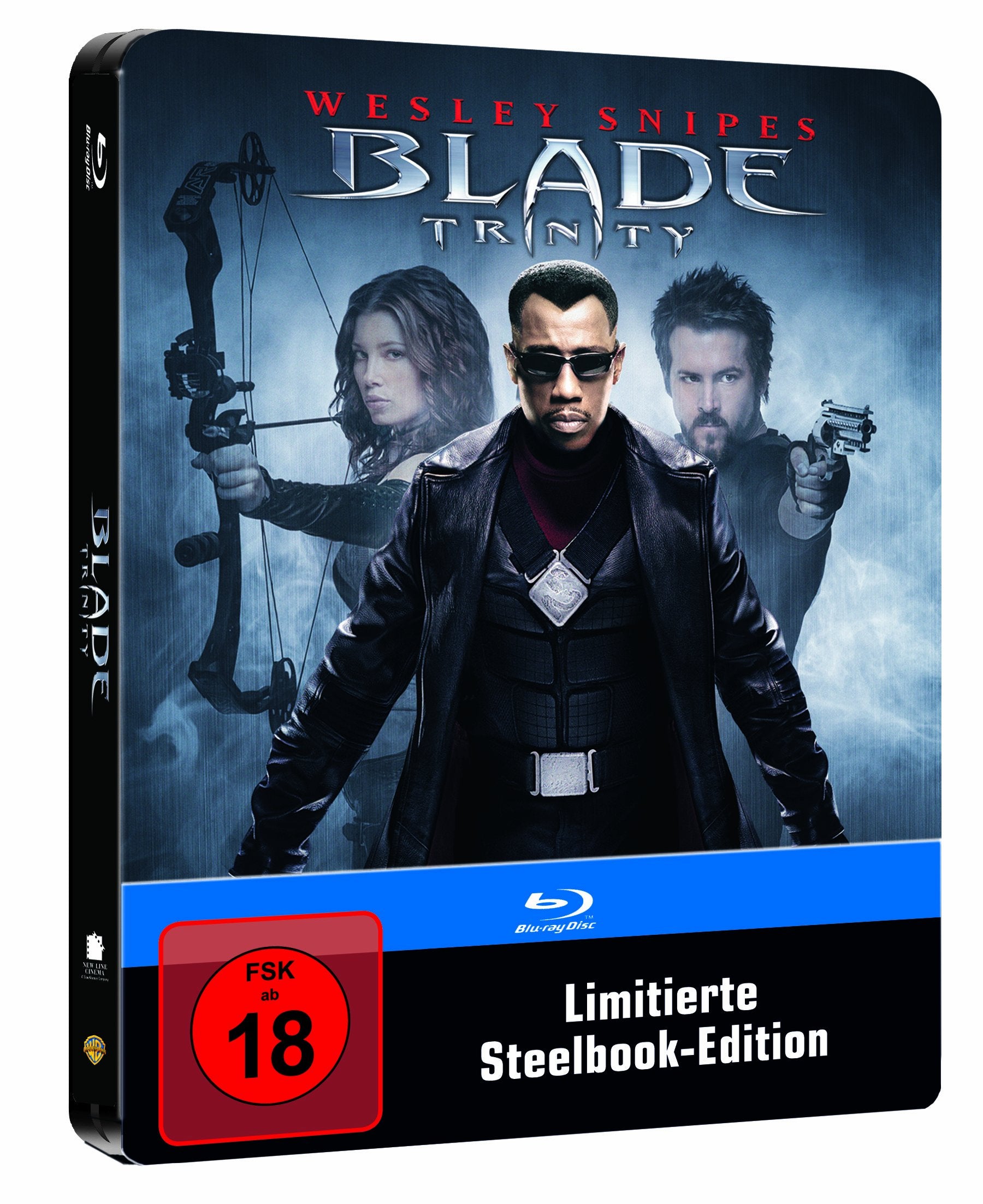 Blade: Trinity - Extended Version STEELBOOK (BLU RAY) Movies