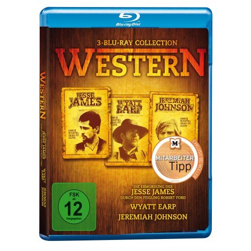 Western Collection (Jesse James, Wyatt Earp, Jeremiah Johnson) 3 Disc Set Movies