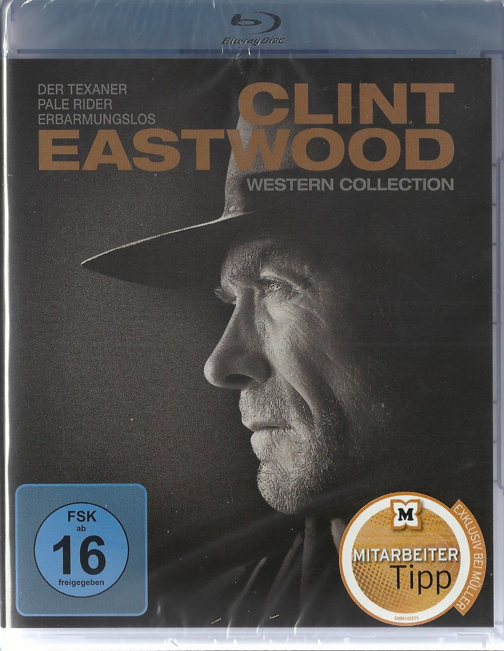 Clint Eastwood Western Collection (Der Texaner, Pale Rider, Erbarmungslos) Movies