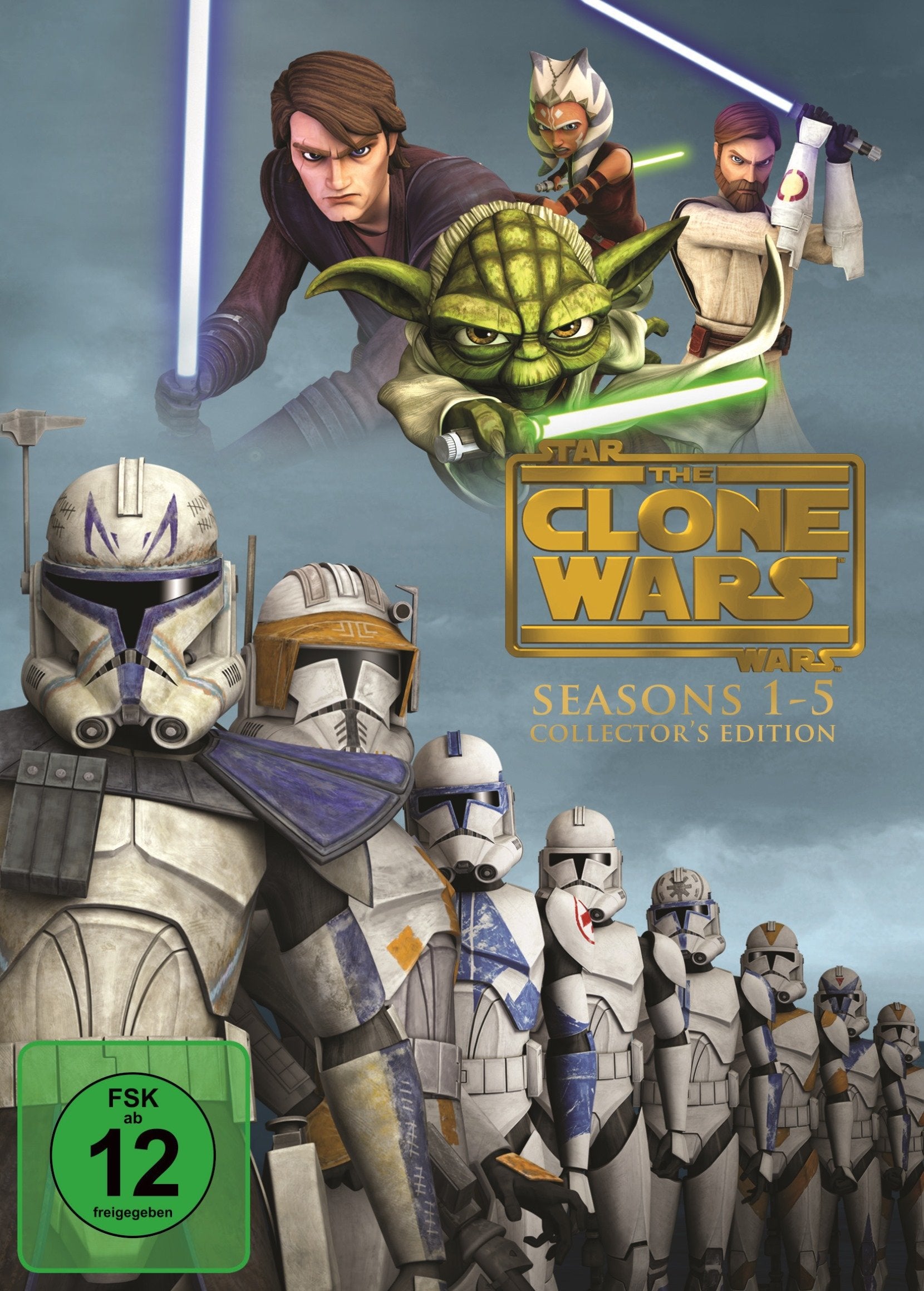 Star Wars: The Clone Wars - Komplettbox Staffel 1-5 (exklusiv bei Amazon.de) Box sets