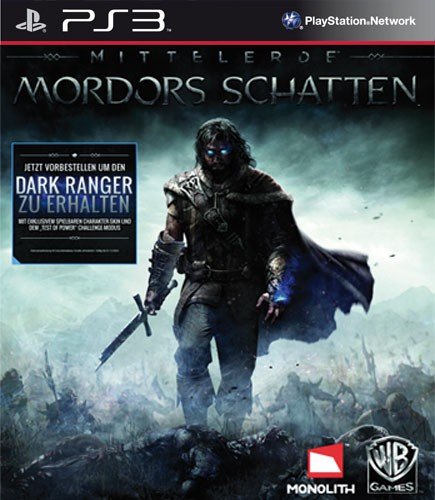 Mittelerde Mordors Schatten PS-3 AT D1 inkl Dark Ranger PlayStation 3