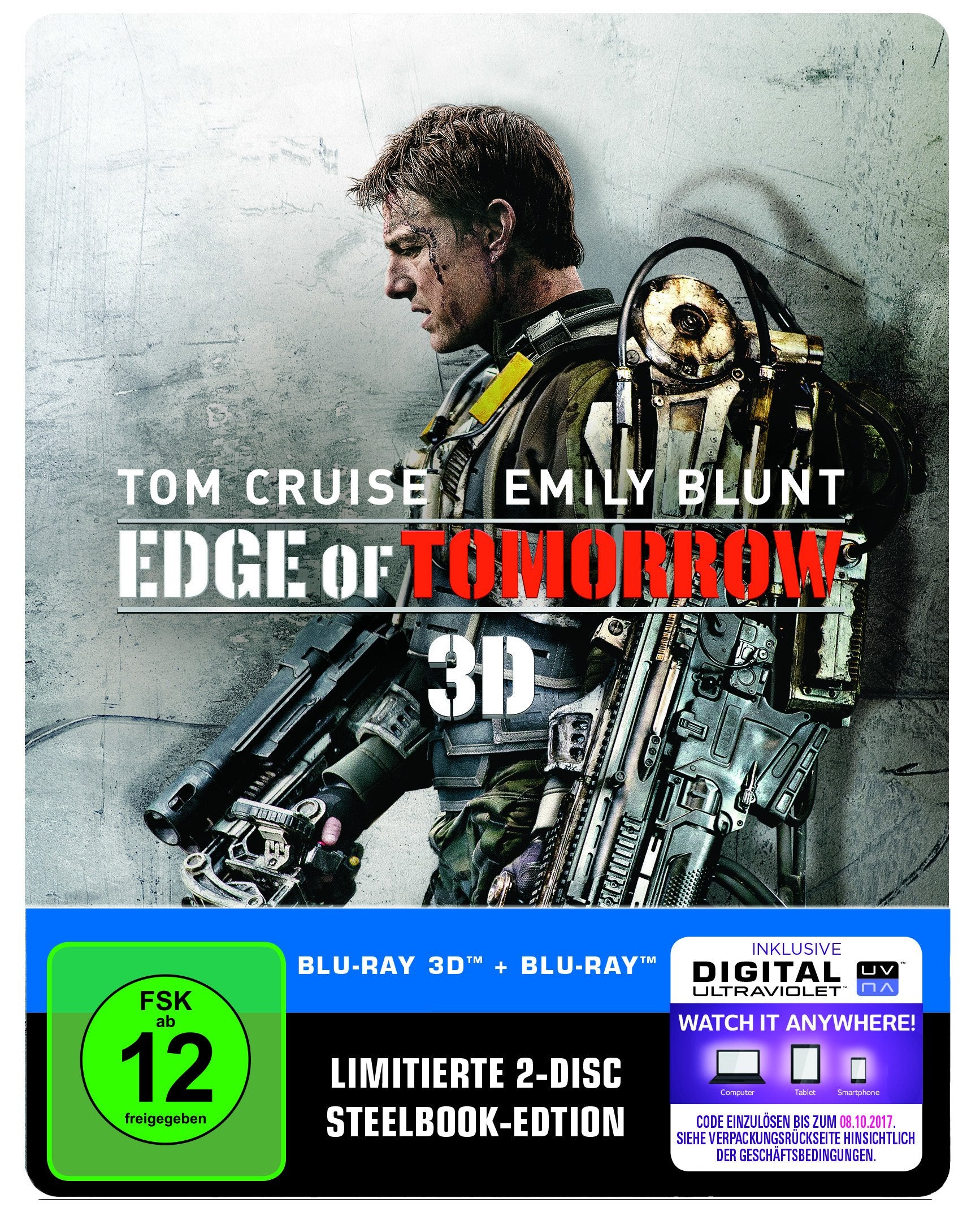 Edge of Tomorrow Steelbook (exklusiv bei Amazon.de) Films