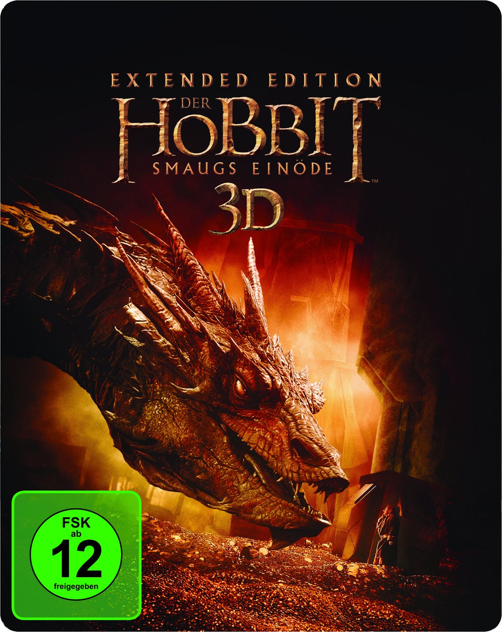 Der Hobbit: Smaugs Einöde Extended Edition 2D/3D BD Steelbook (exklusiv bei Amazon.de) Films