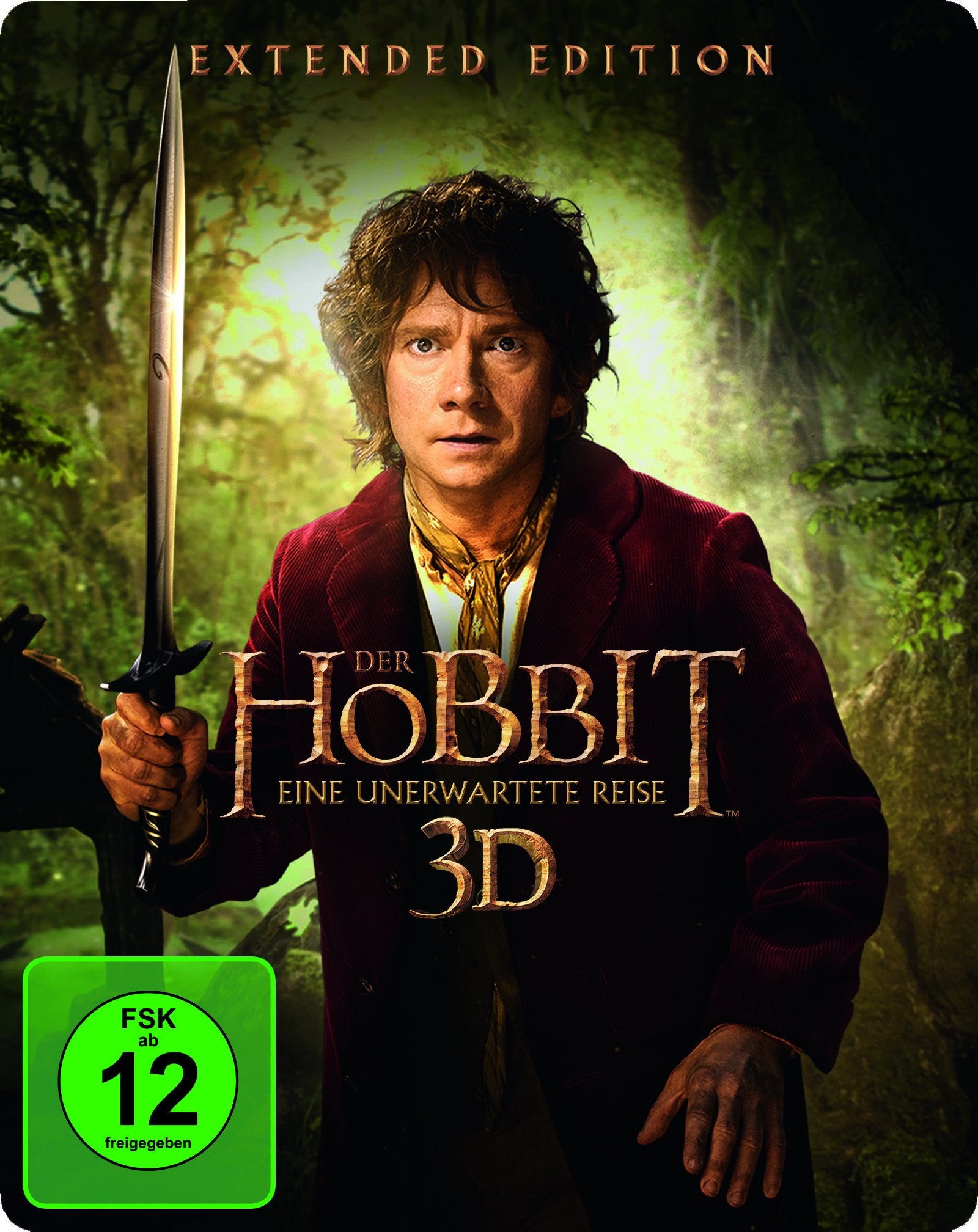 Der Hobbit: Eine unerwartete Reise Extended Edition 2D/3D BD Steelbook (exklusiv bei Amazon.de) Films