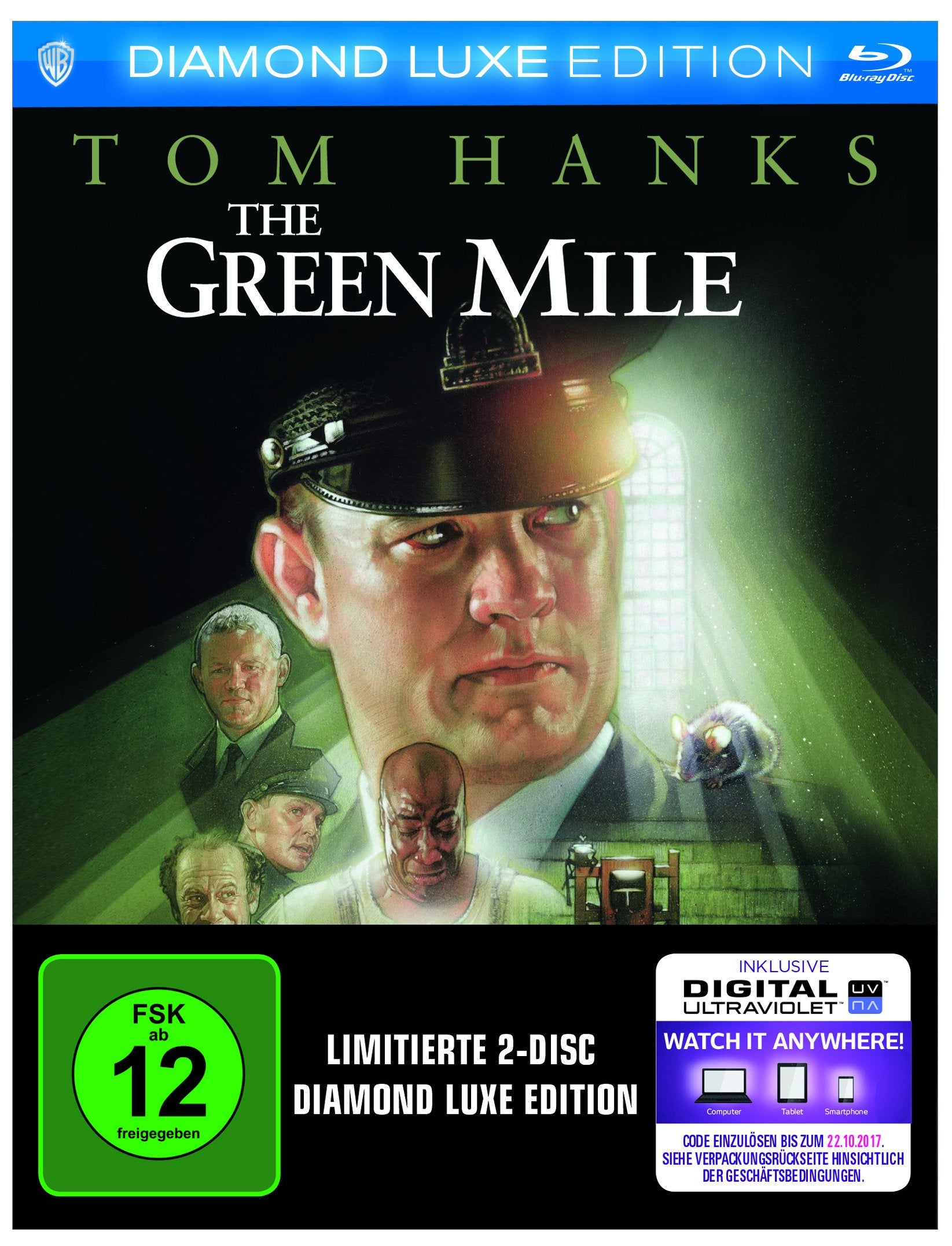 Green Mile - 15th Anniversary Diamond Luxe Edition (exklusiv bei Amazon.de) (inkl. Bonusdisc) Films