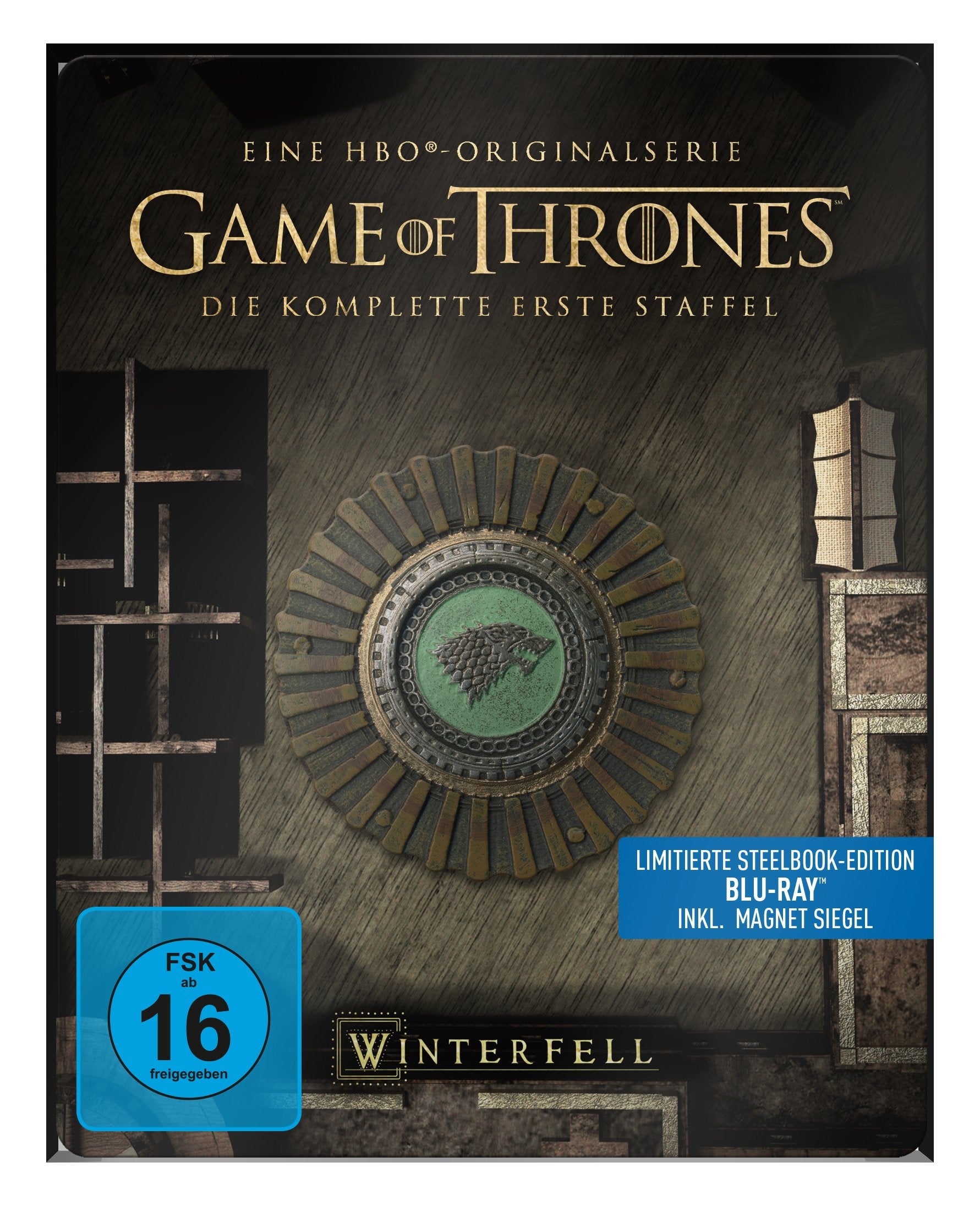 Game of Thrones - Die komplette 1. Staffel (Steelbook) – mit Magnet “Siegel Haus Stark” Box sets