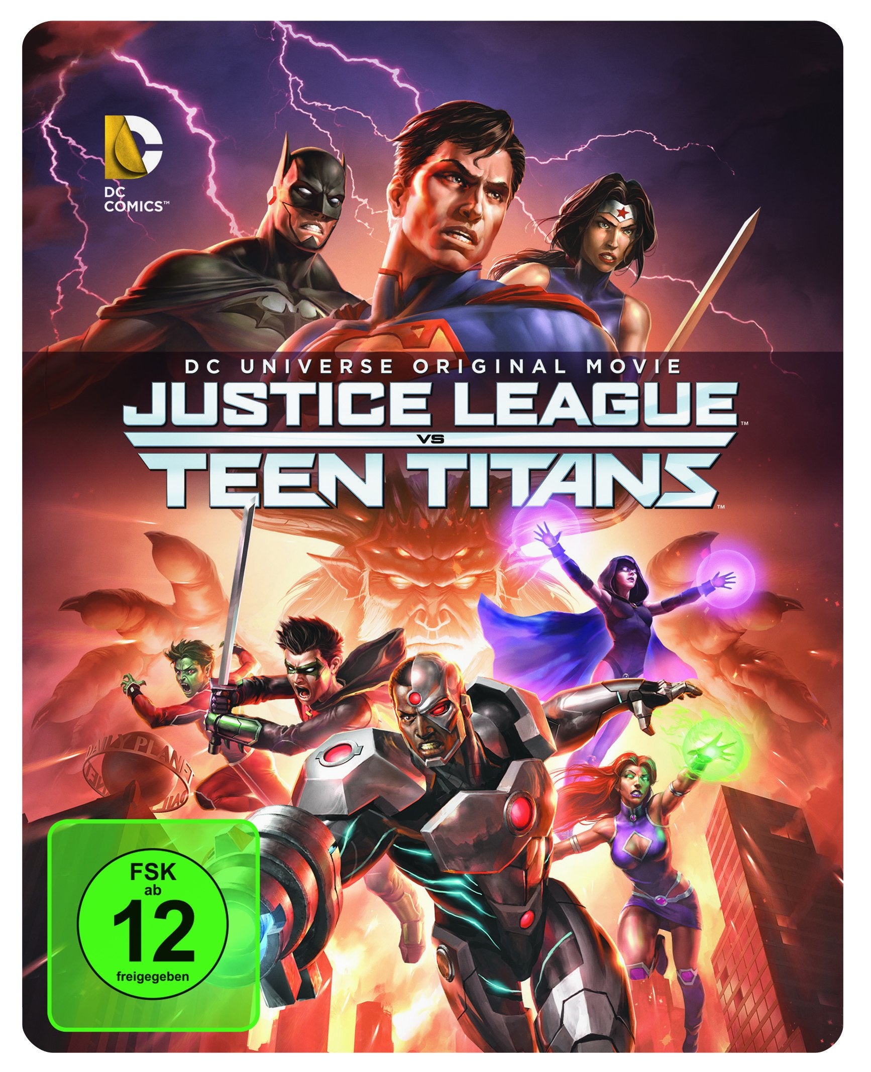 DCU Justice League vs. Teen Titans Steelbook (exklusiv bei Amazon.de) Films