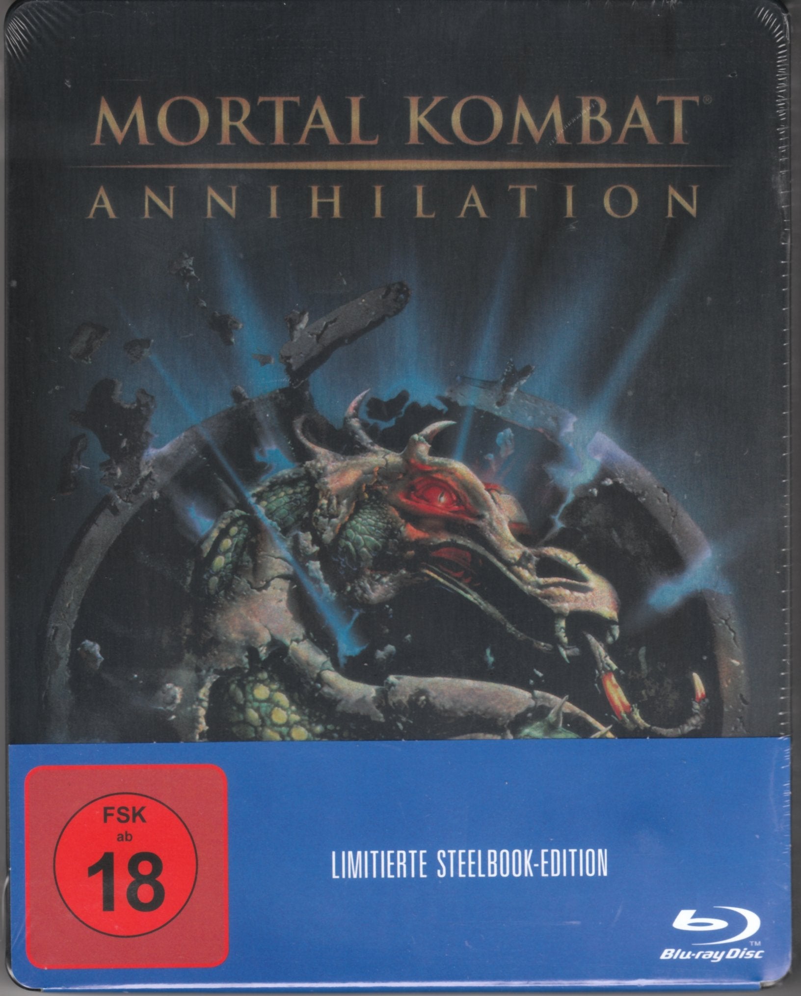 Mortal Kombat - Annihilation Steelbook, Blu-ray, Media-Markt + Saturn Exklusiv, Uncut, Regionfree Movies