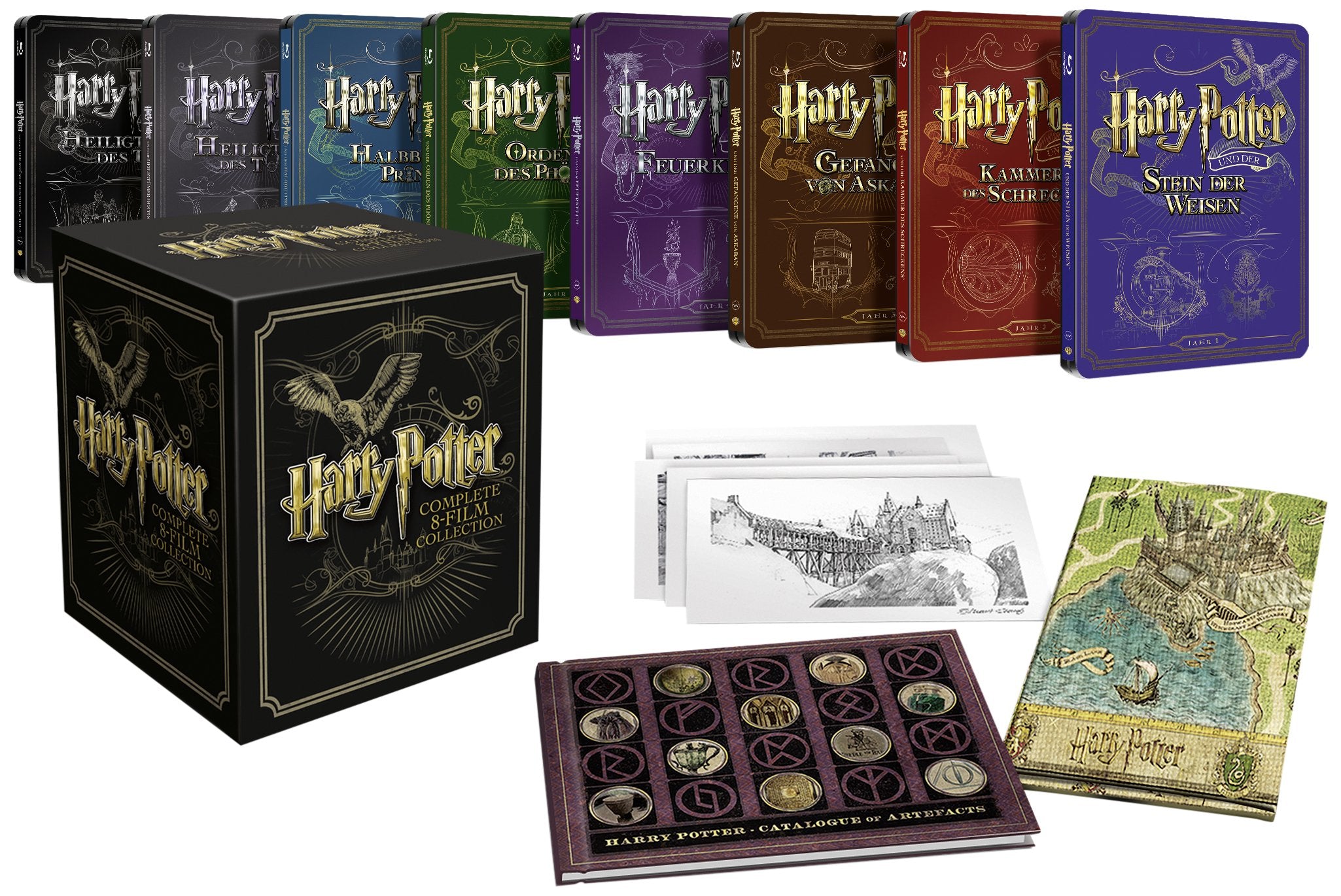Ultimate Collector’s Edition Harry Potter – inkl. Steelbooks und Sammlerstücke (exklusiv bei Amazon.de) Movies
