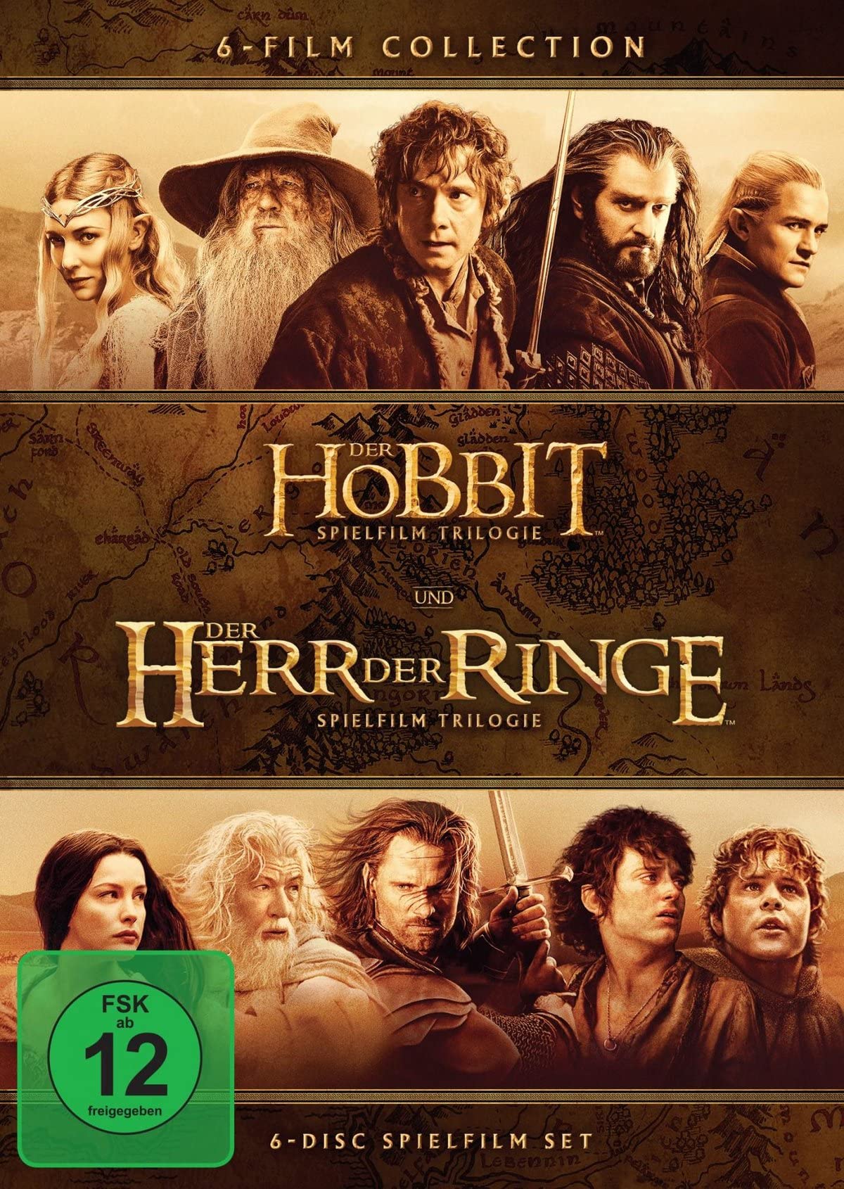 Product Image: Mittelerde 6-Filme-Collection