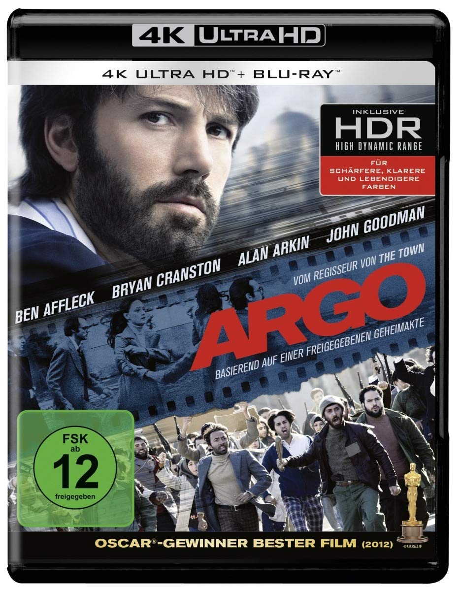 Argo (4K Ultra-HD + 2D-Blu-ray) (2-Disc Version) Movies