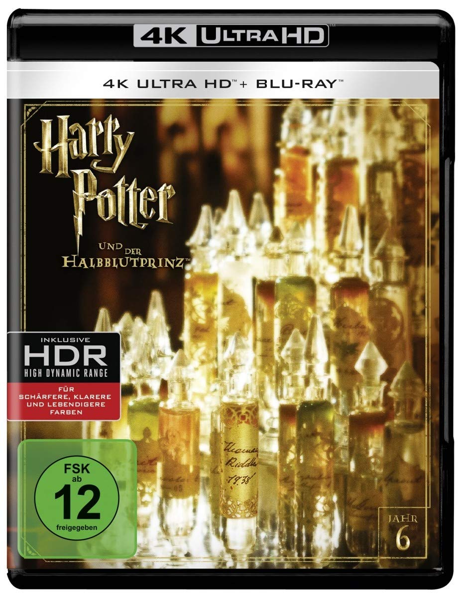 Harry Potter und der Halbblutprinz (4K Ultra HD + 2D-Blu-ray) (2-Disc Version) Films