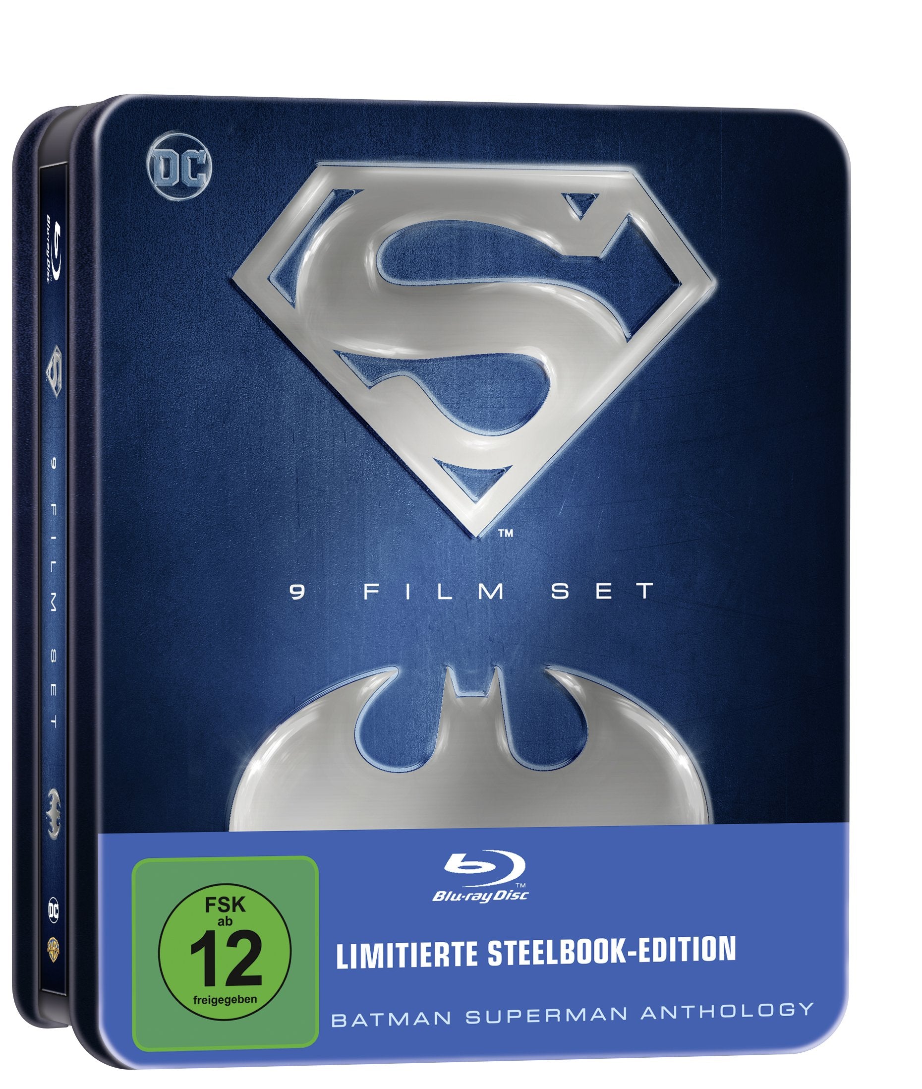 Batman Superman Anthology – 9 Film Set (limitierte Tin-Box Edition) (exklusiv bei Amazon.de) Films