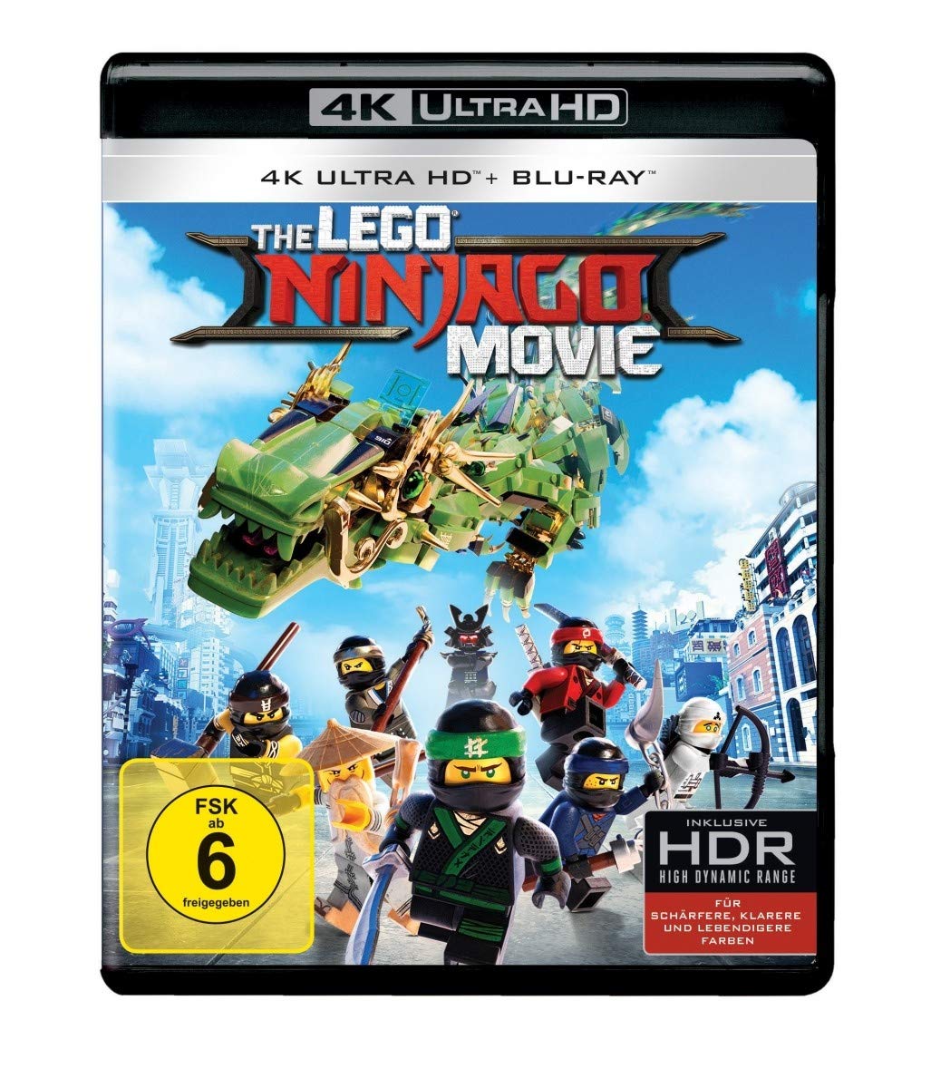 The LEGO Ninjago Movie (4K Ultra-HD + Blu-ray + Digital HD) Movies