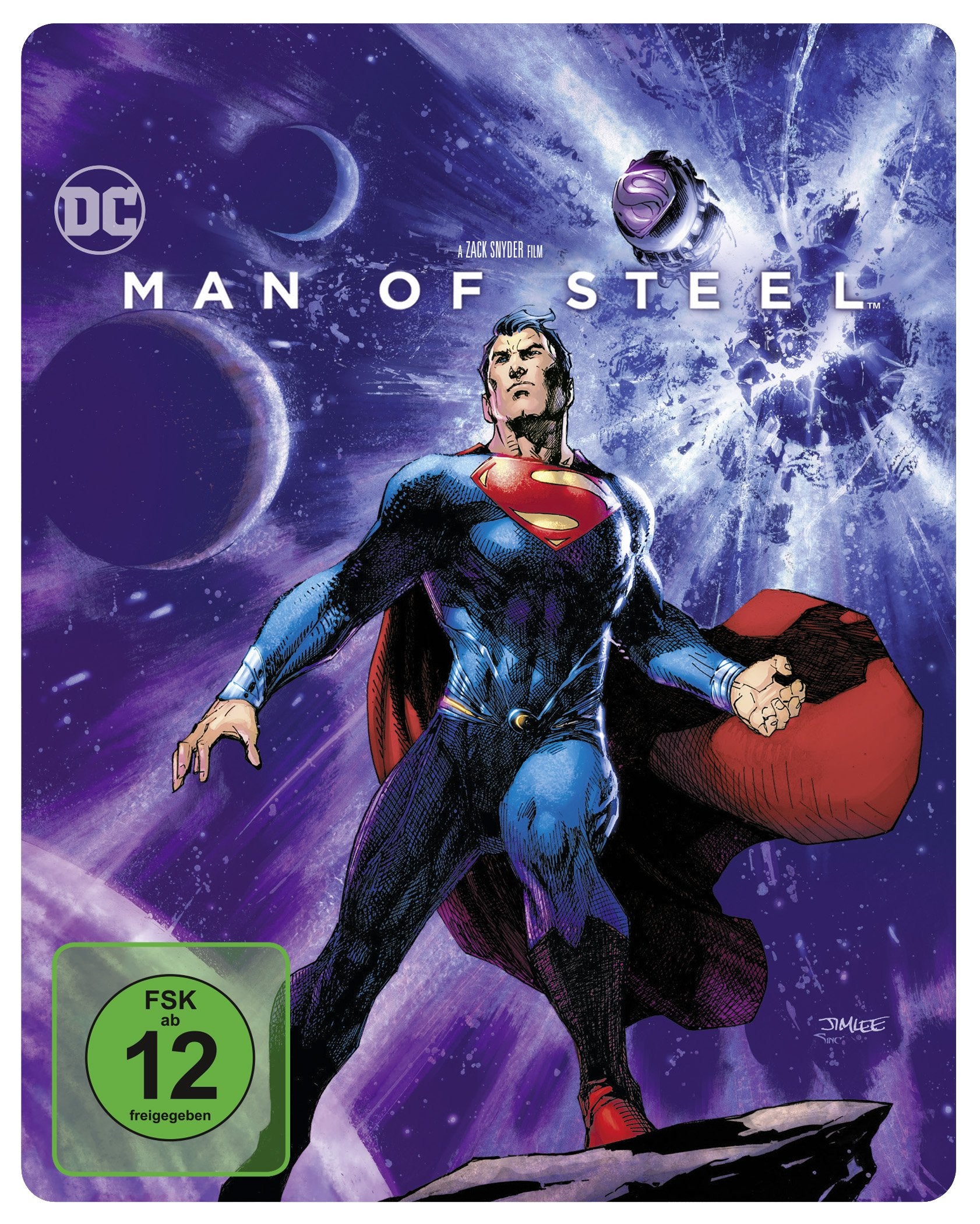 Man of Steel als Steelbook mit Illustrated Artwork (Limited Edition exklusiv bei Amazon.de) Movies