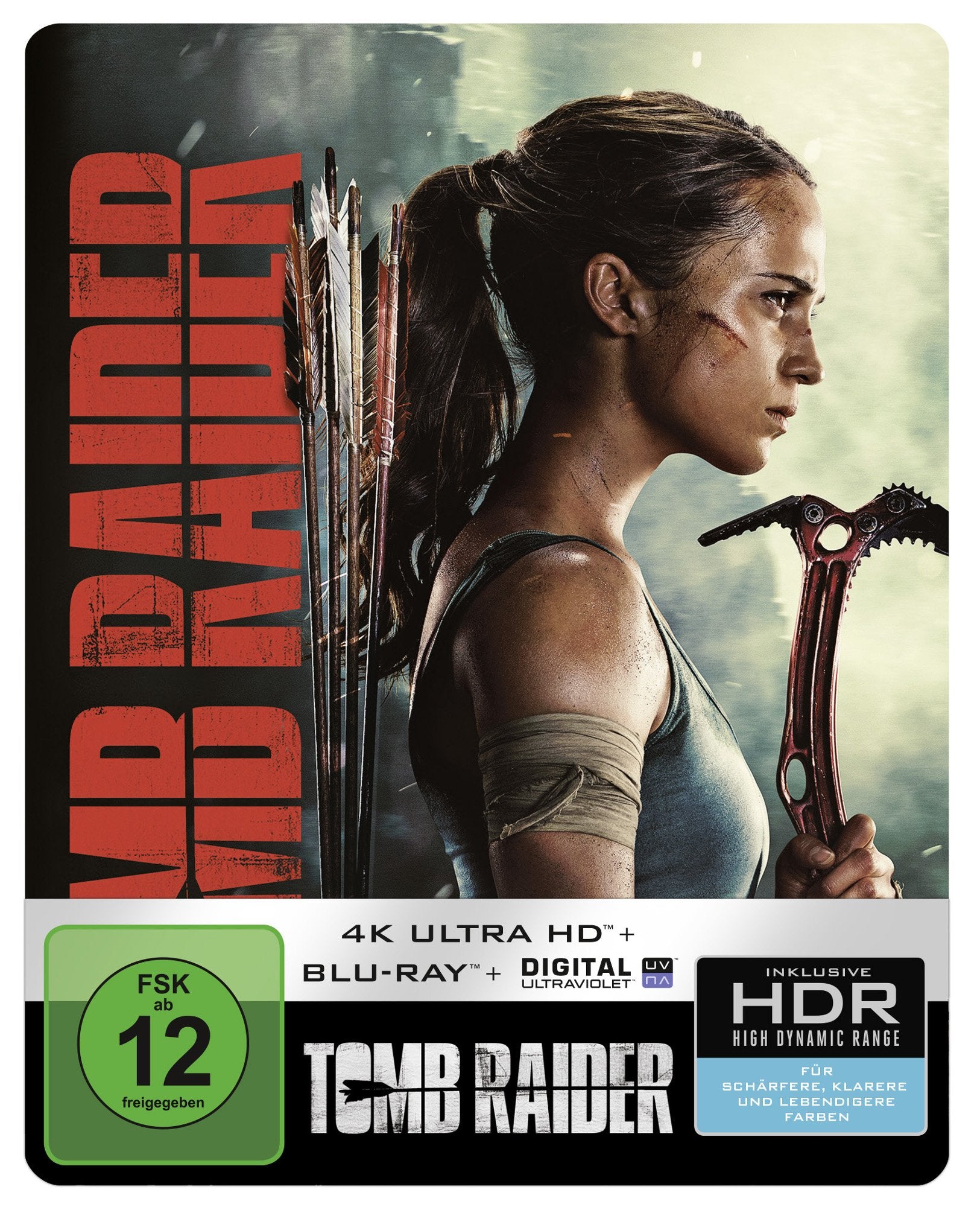Tomb Raider 4K Ultra HD Steelbook Films