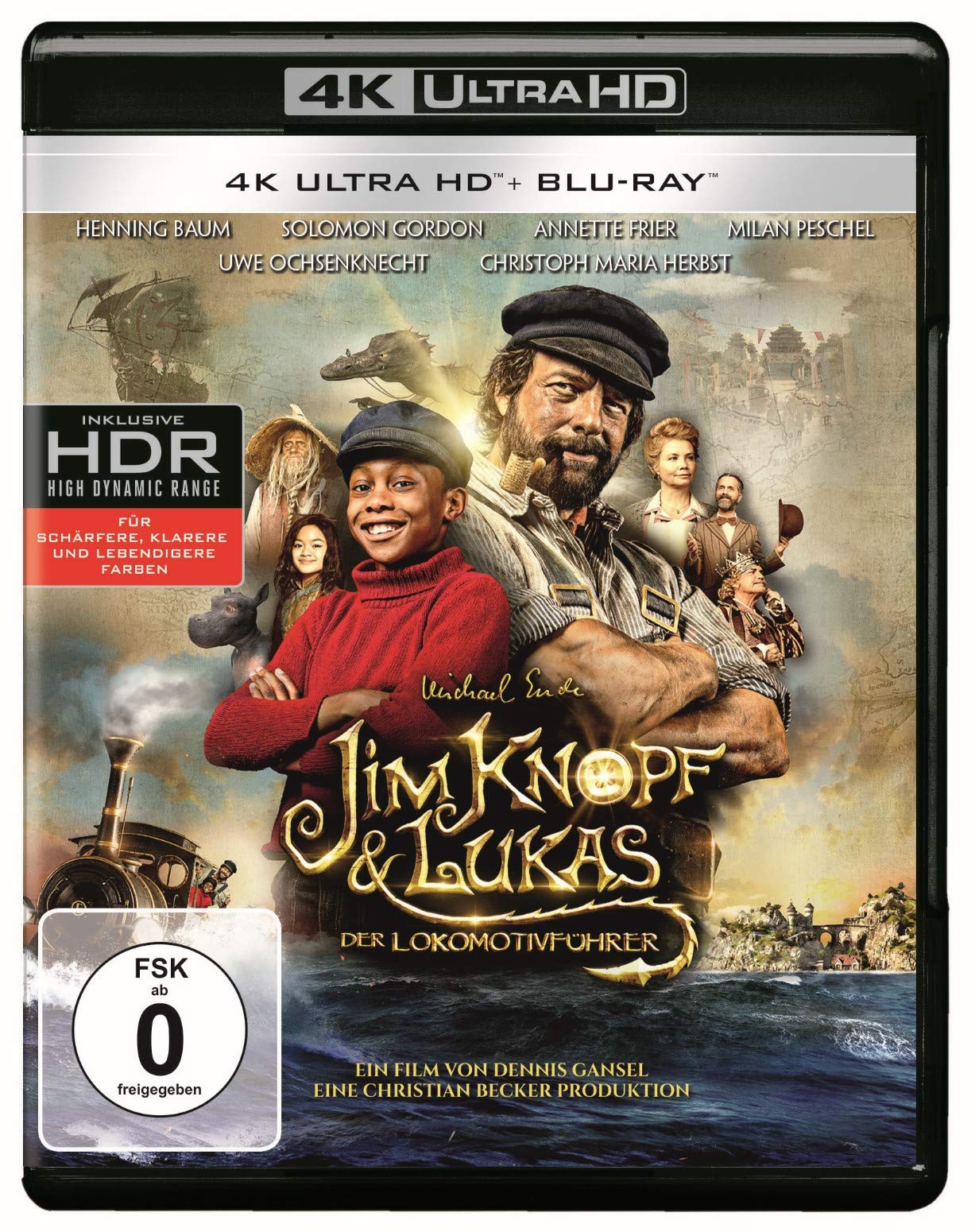 Jim Knopf & Lukas der Lokomotivführer (4K Ultra-HD) ( + Blu-ray 2D) Films