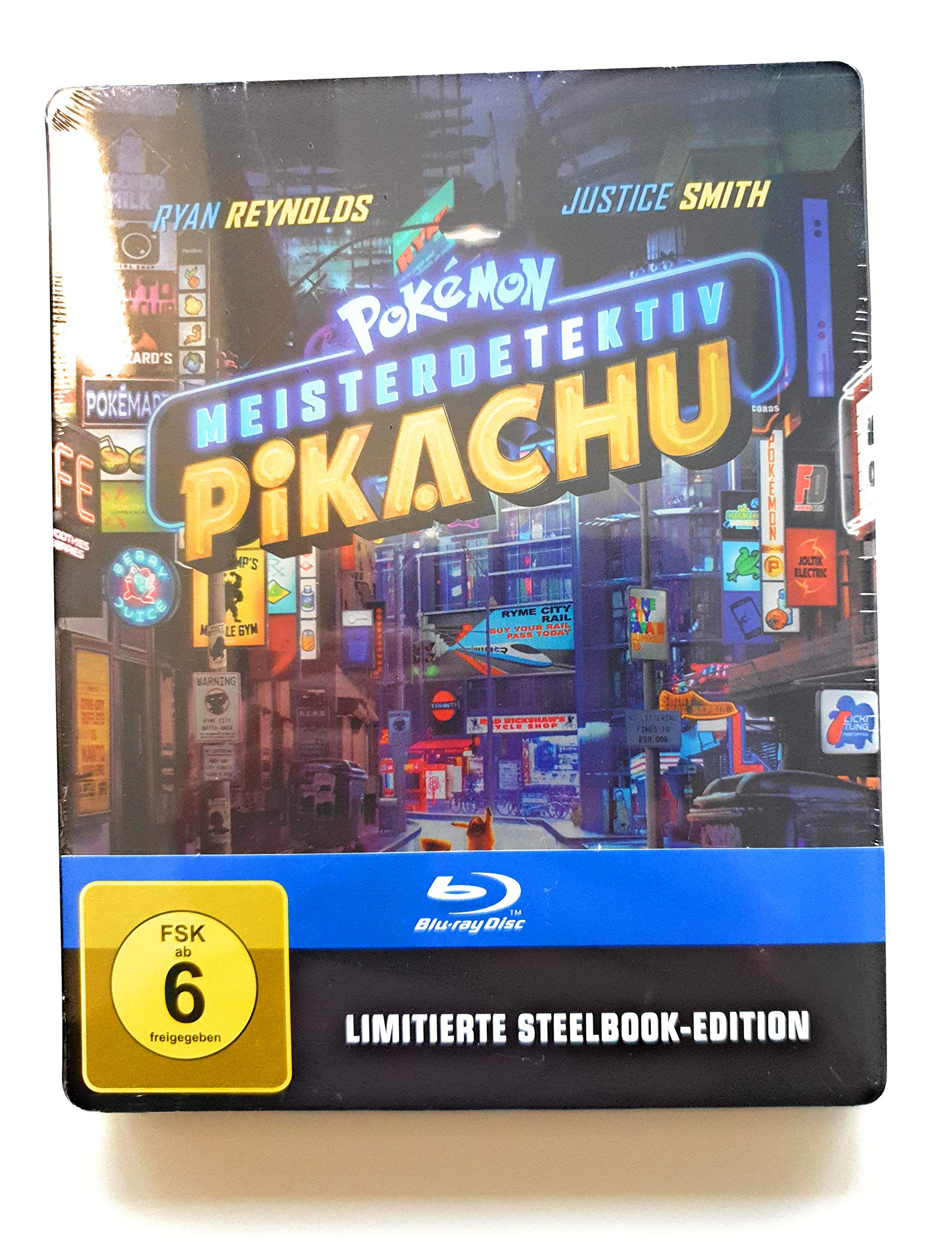 Pokémon Meisterdetektiv Pikachu SteelBook (2 D Blu-ray) Films