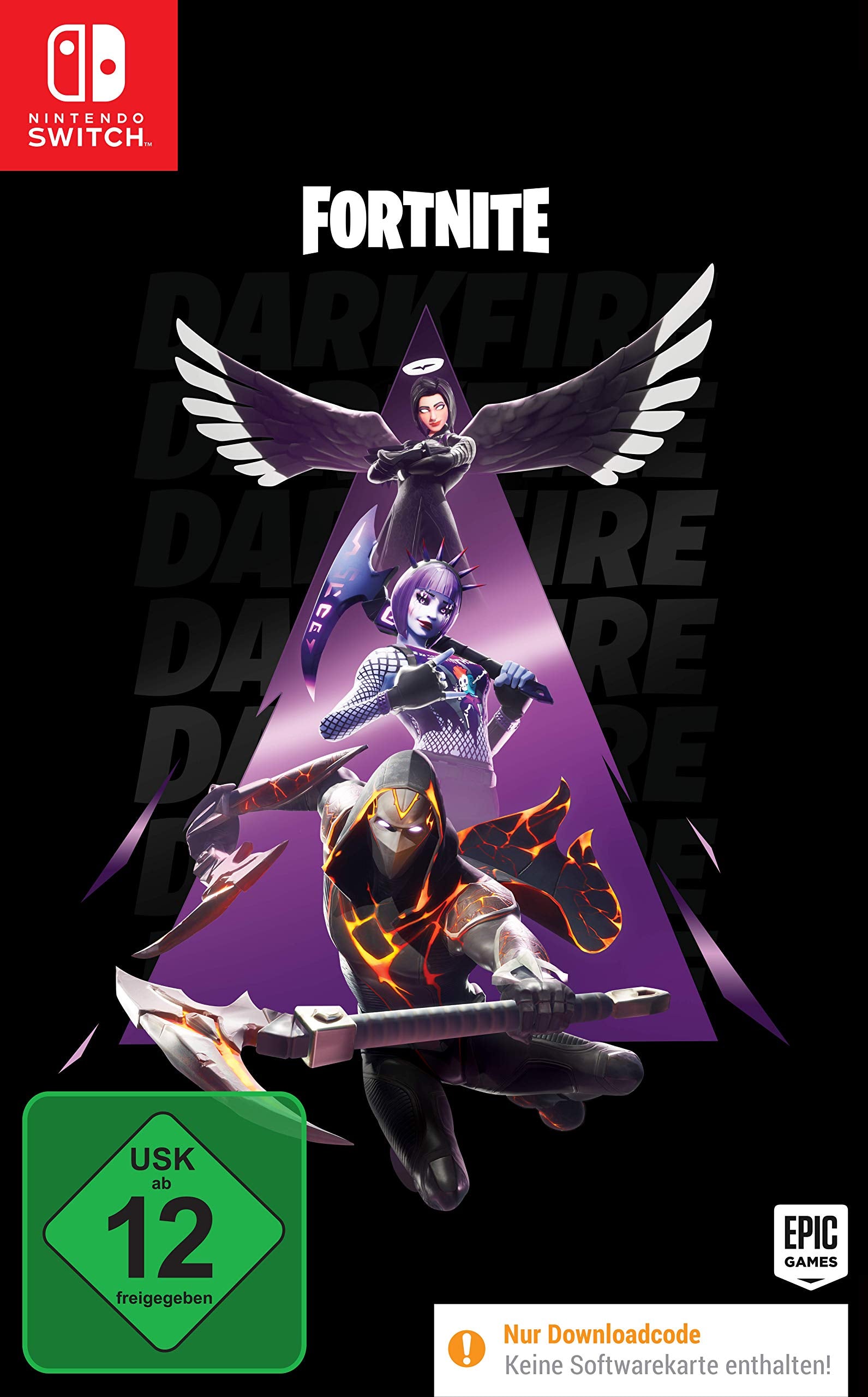 Fortnite Schattenfeuer Paket - Code in the box - enthält keine CD Nintendo Switch
