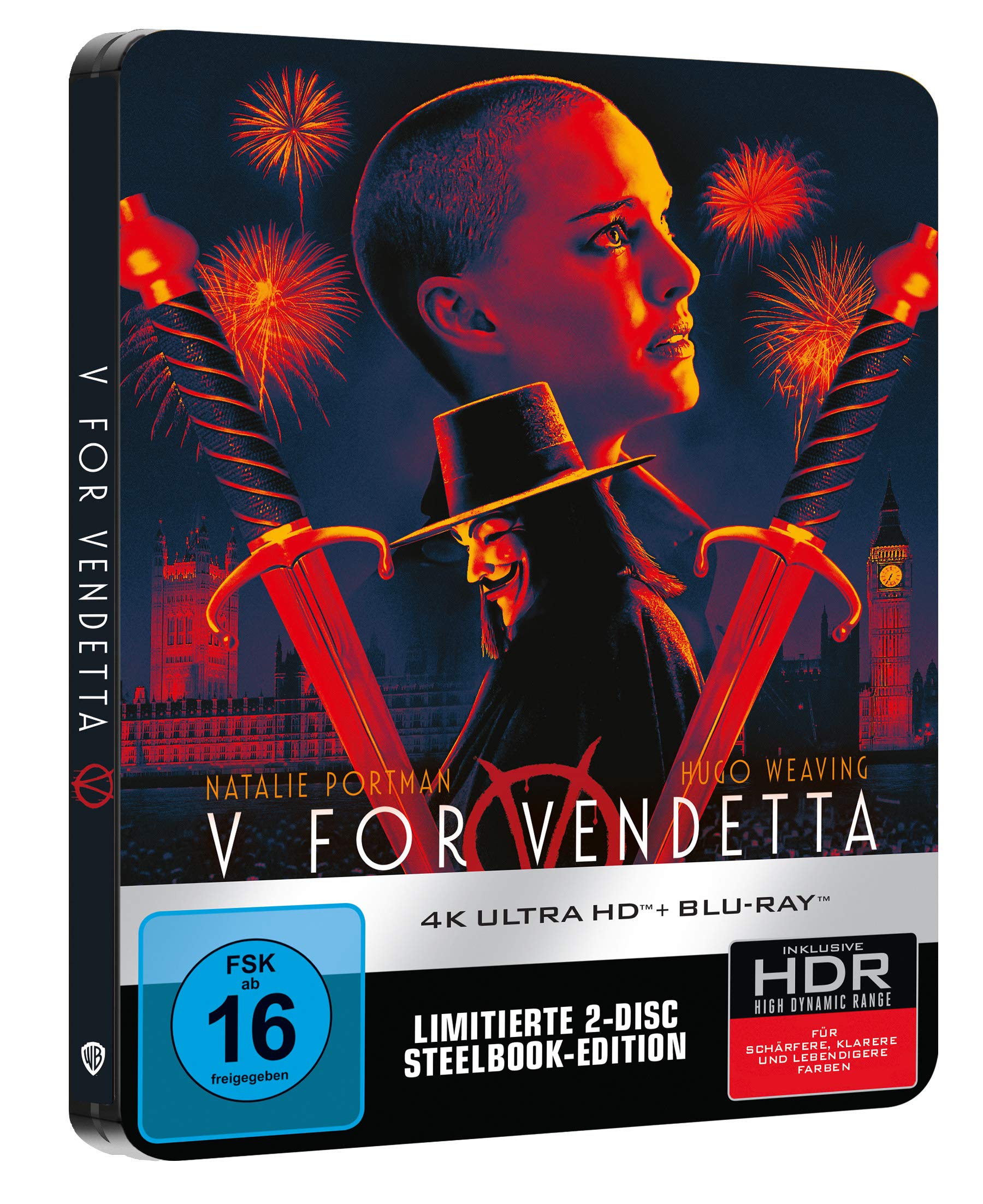 V wie Vendetta - Limited Steelbook 4k UHD + Blu-ray Films
