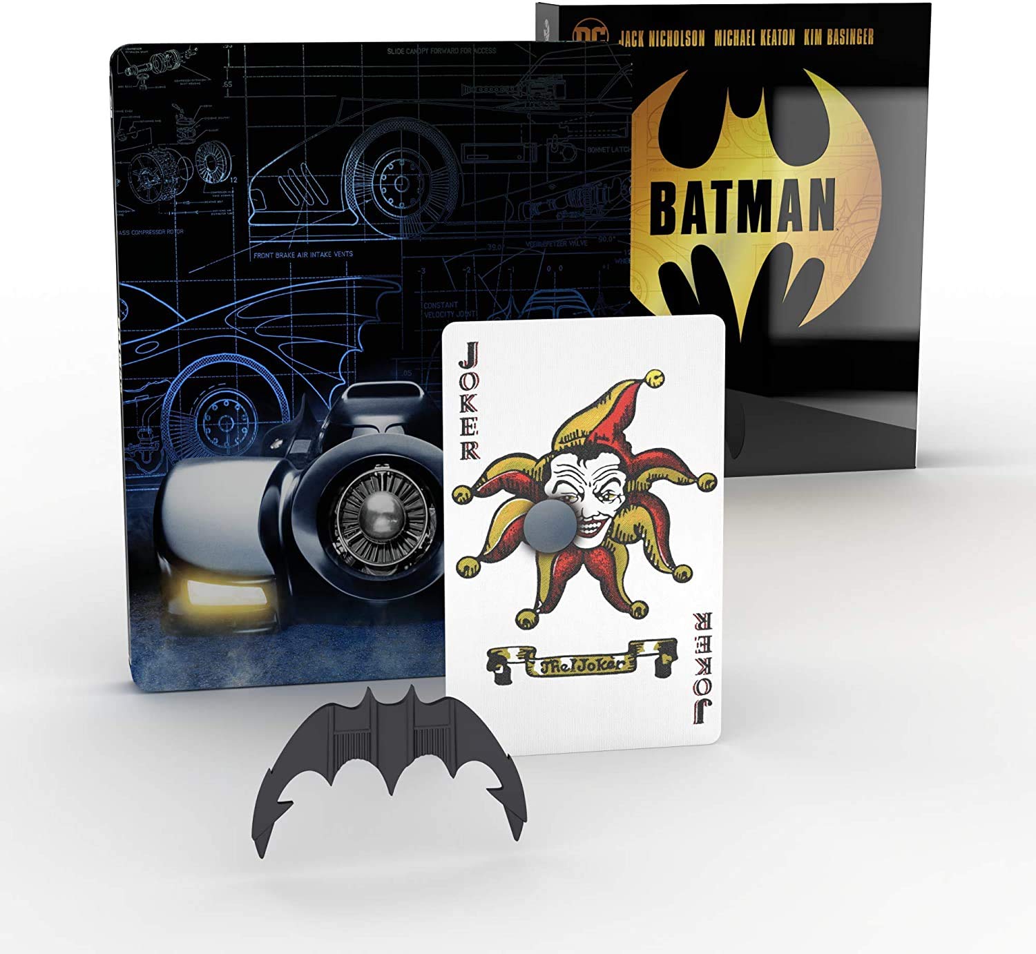 Batman (1989) Titans of Cult - Exklusive Steelbook Edition - 4K Ultra HD + Blu-ray Movies